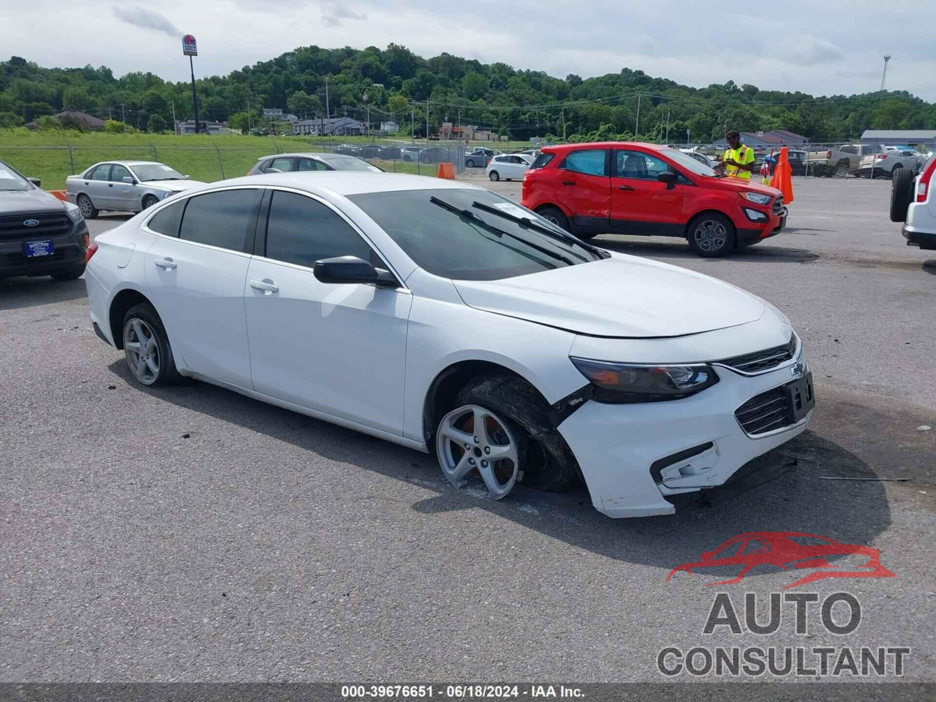 CHEVROLET MALIBU 2018 - 1G1ZB5ST5JF252985