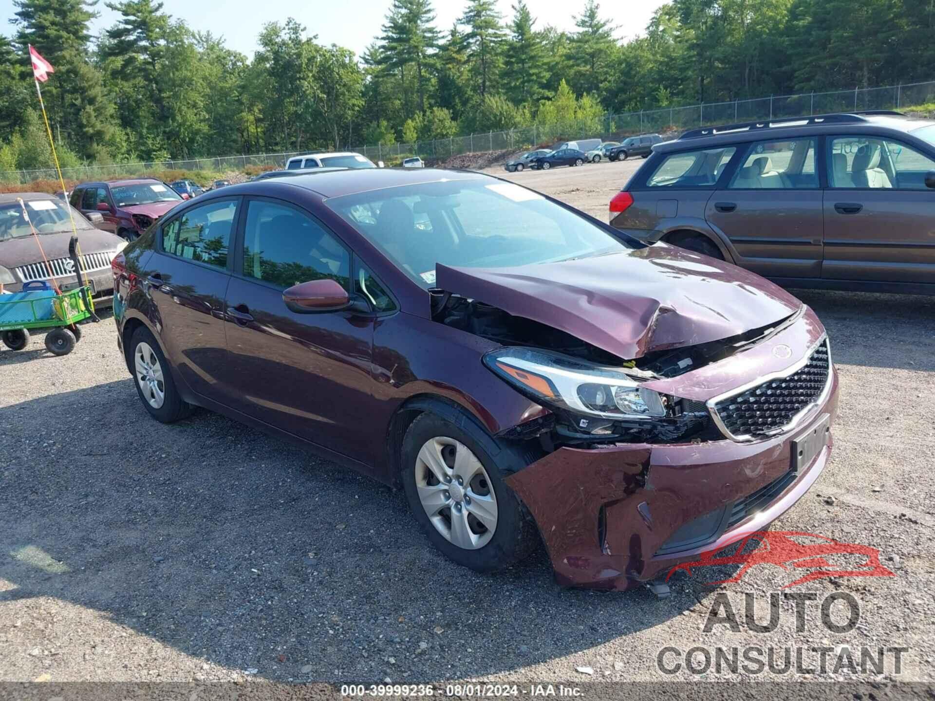 KIA FORTE 2017 - 3KPFK4A73HE147939