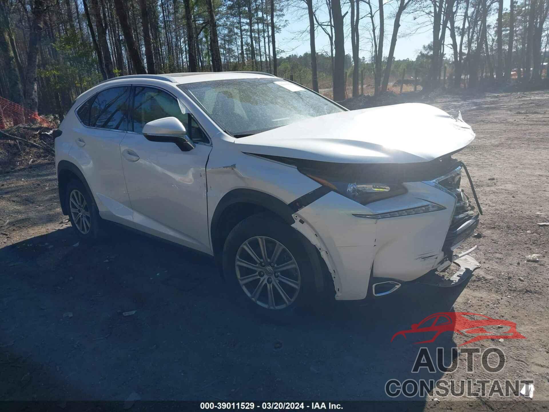 LEXUS NX 200T 2016 - JTJBARBZ0G2059003