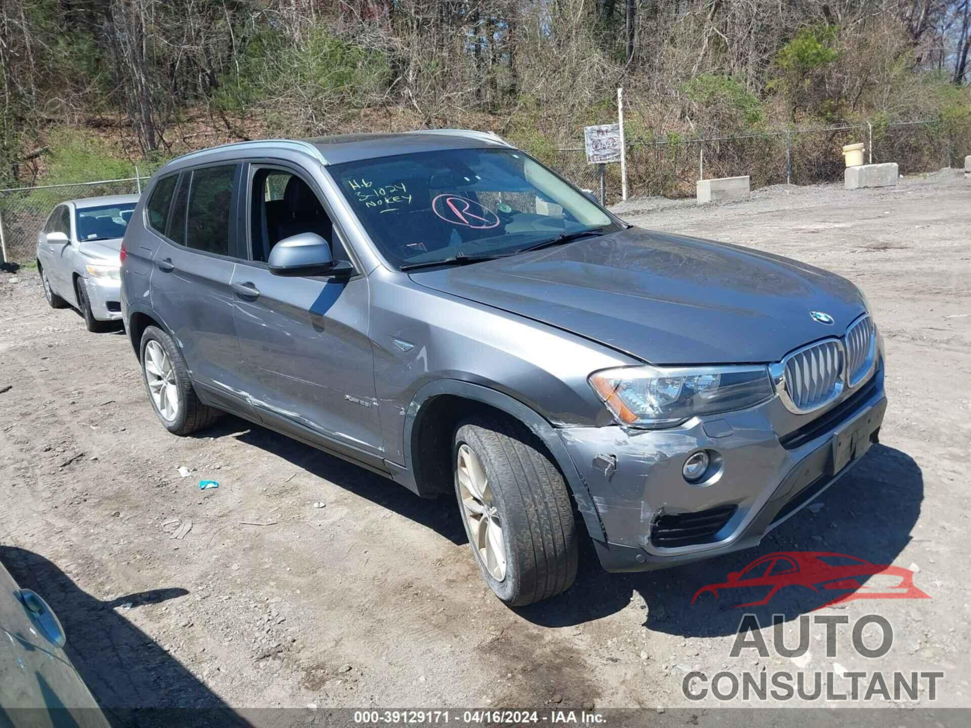 BMW X3 2017 - 5UXWX9C50H0T12198