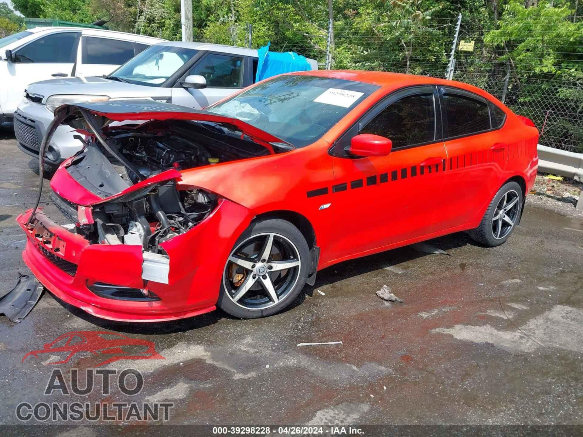 DODGE DART 2016 - 1C3CDFBB3GD728258