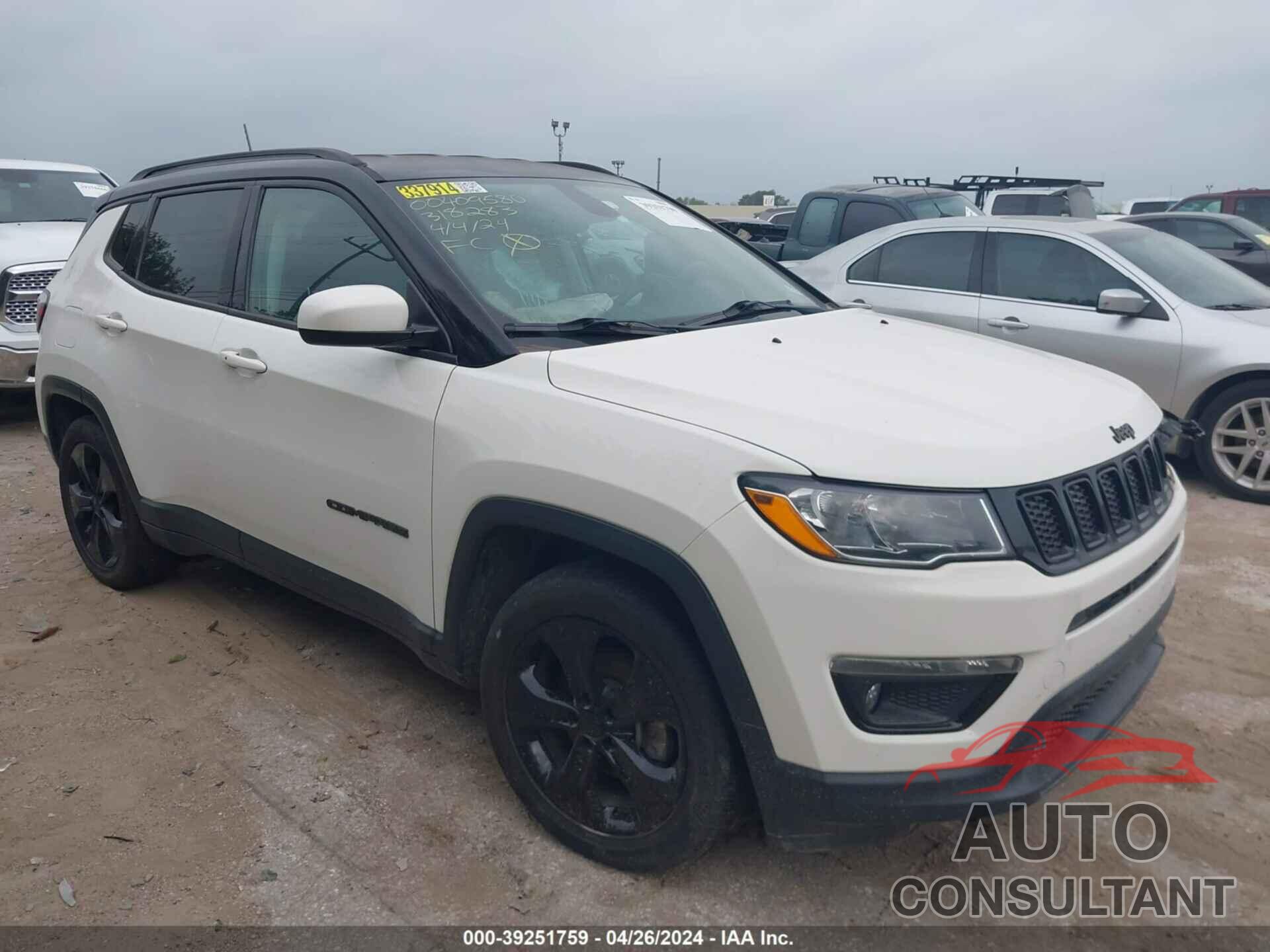 JEEP COMPASS 2018 - 3C4NJCBB5JT318283