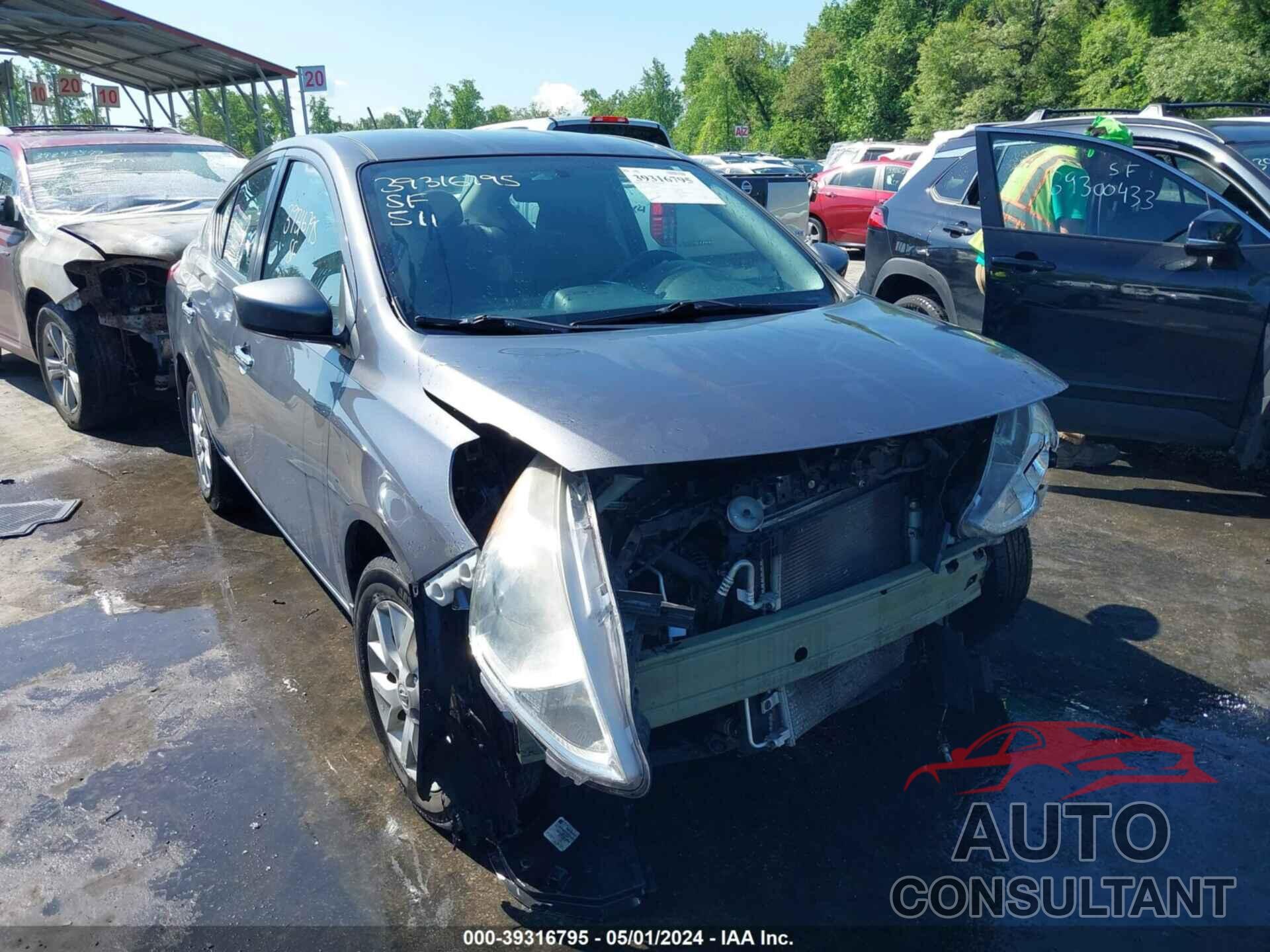 NISSAN VERSA 2017 - 3N1CN7AP0HL858878