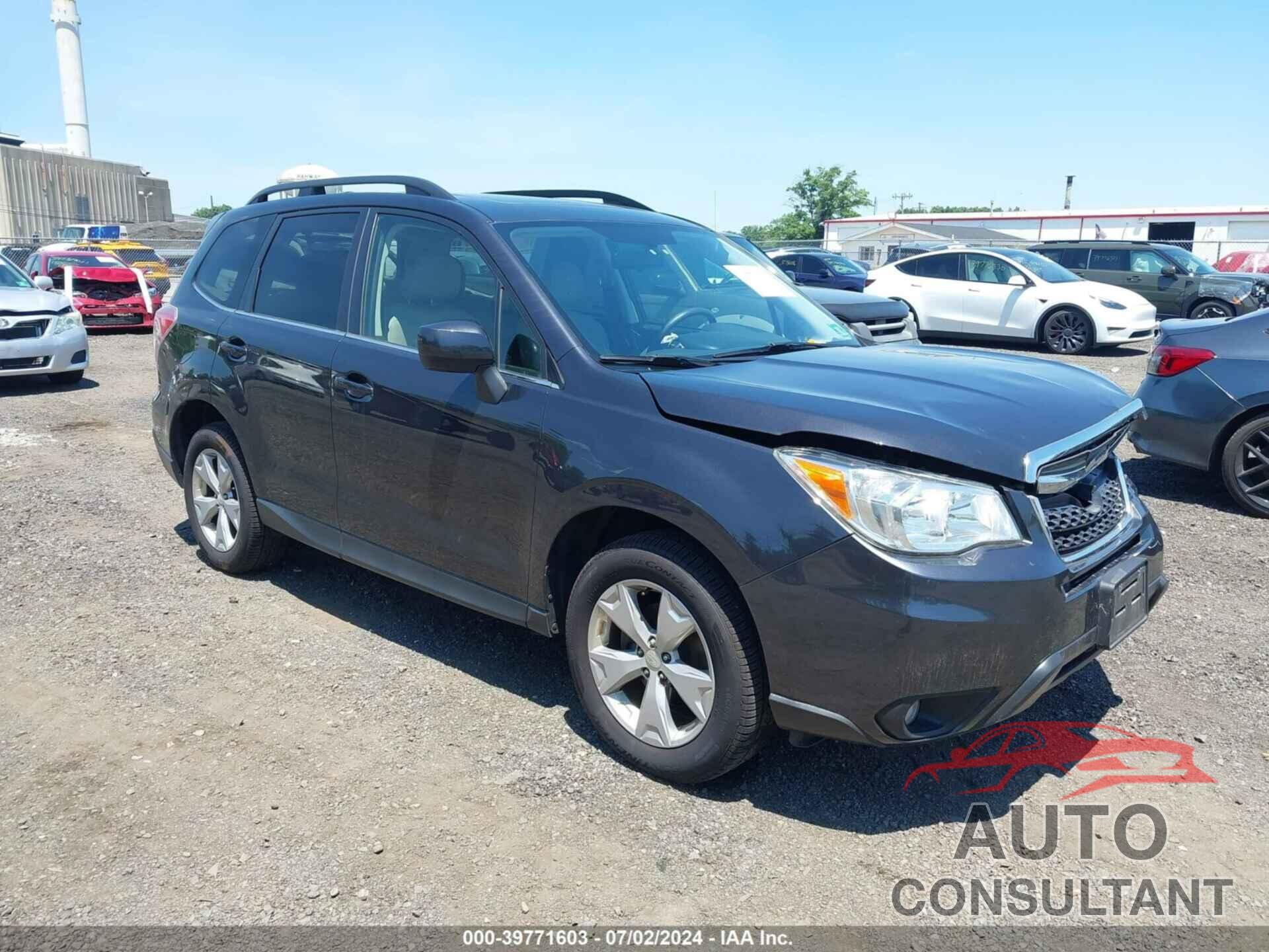 SUBARU FORESTER 2016 - JF2SJAHCXGH534923