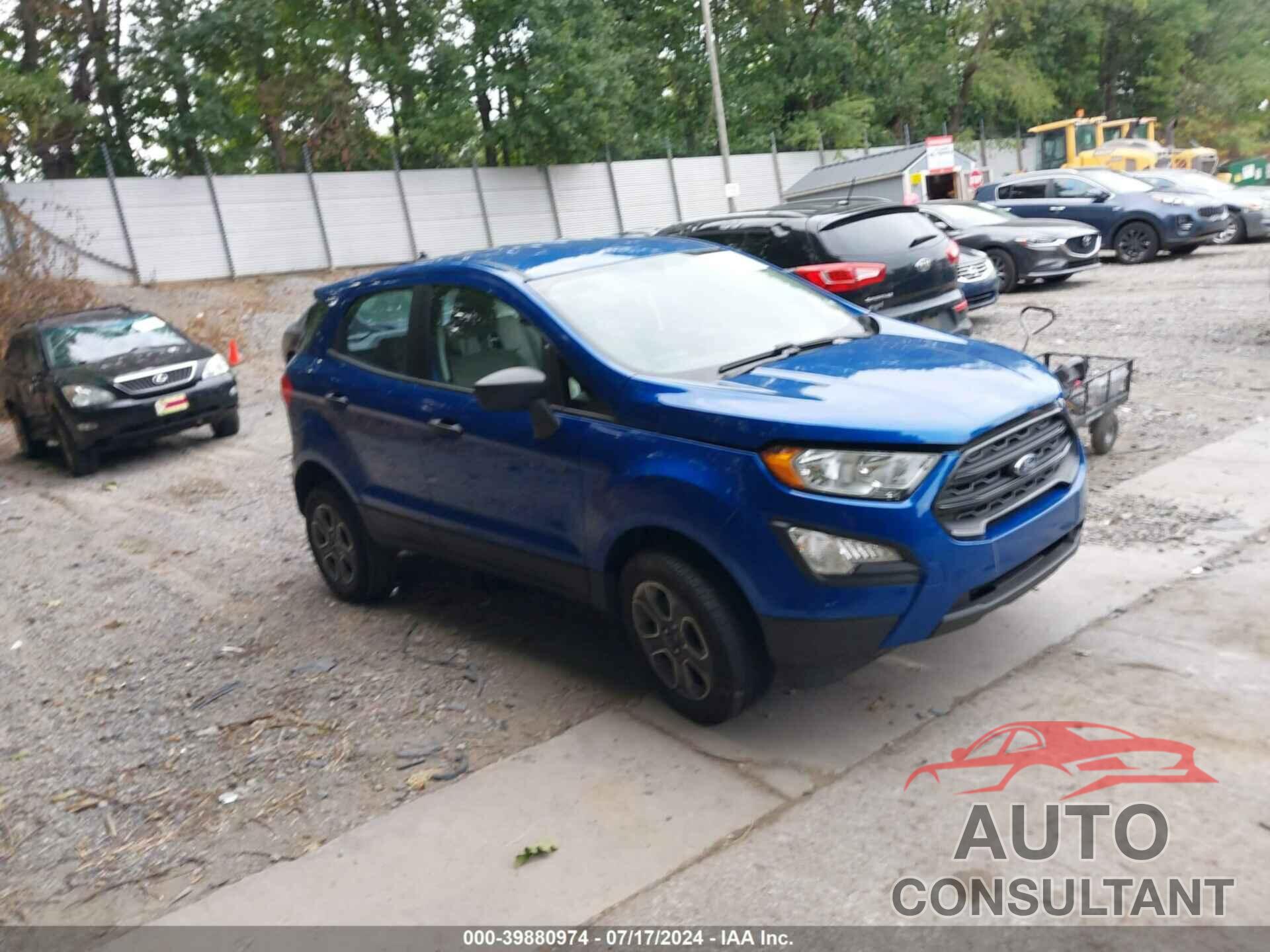 FORD ECOSPORT 2022 - MAJ6S3FL0NC469110