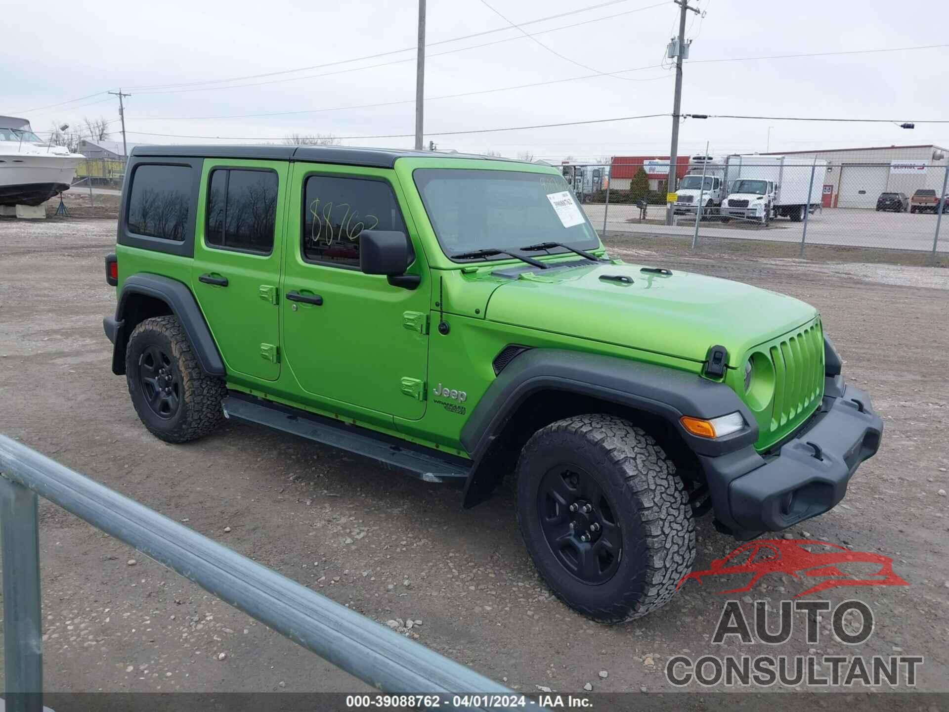 JEEP WRANGLER UNLIMITED 2018 - 1C4HJXDN0JW292763