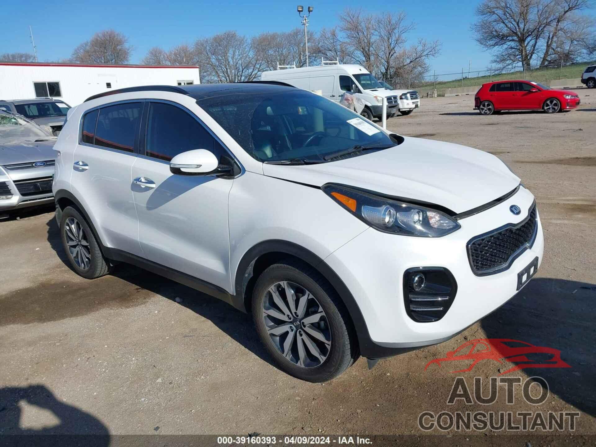 KIA SPORTAGE 2018 - KNDPNCAC6J7425760