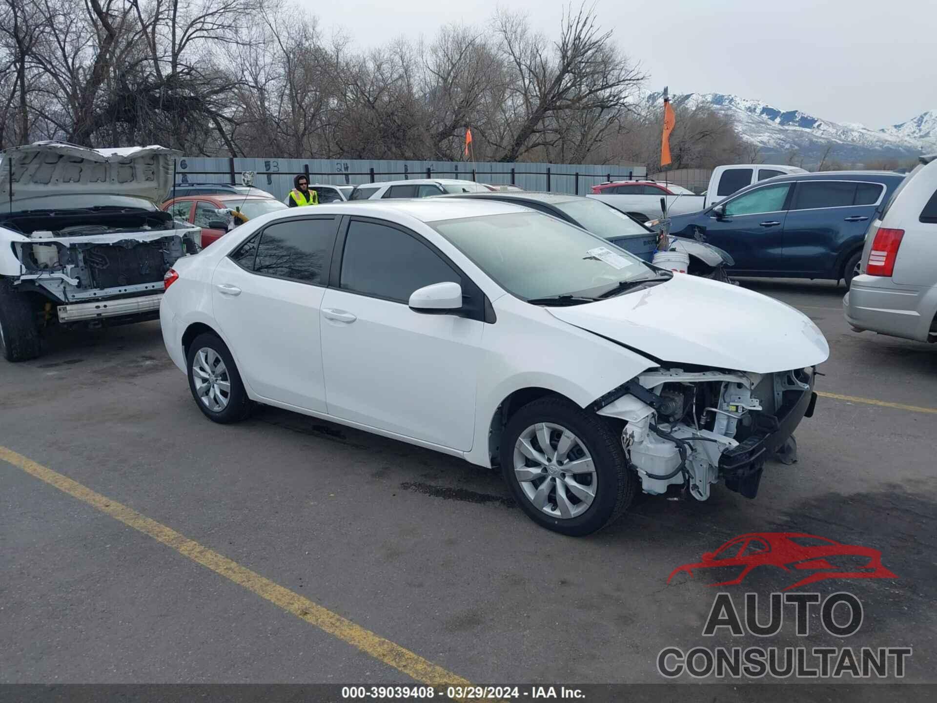 TOYOTA COROLLA 2016 - 2T1BURHEXGC517694
