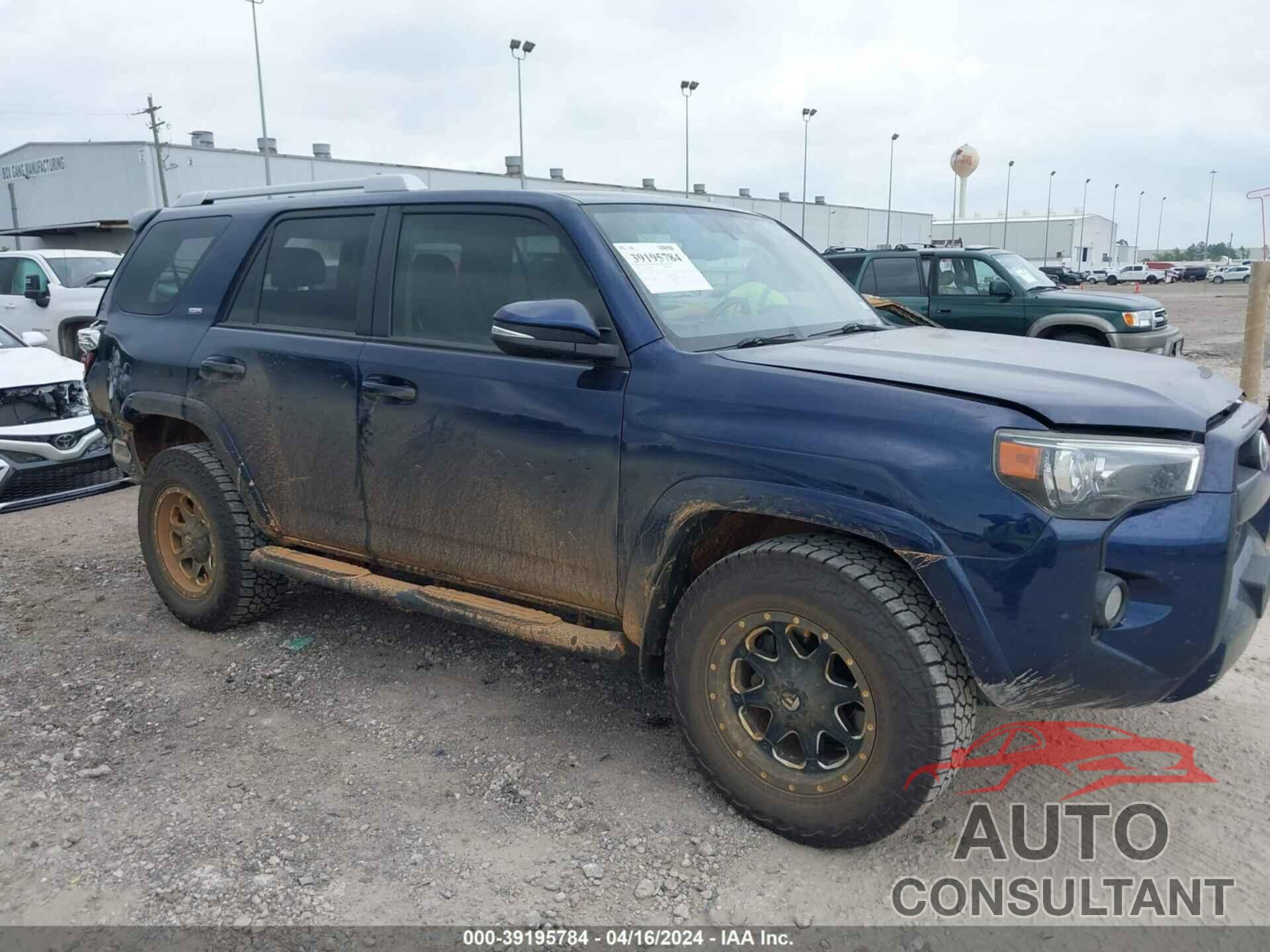 TOYOTA 4RUNNER 2018 - JTEZU5JR5J5186396