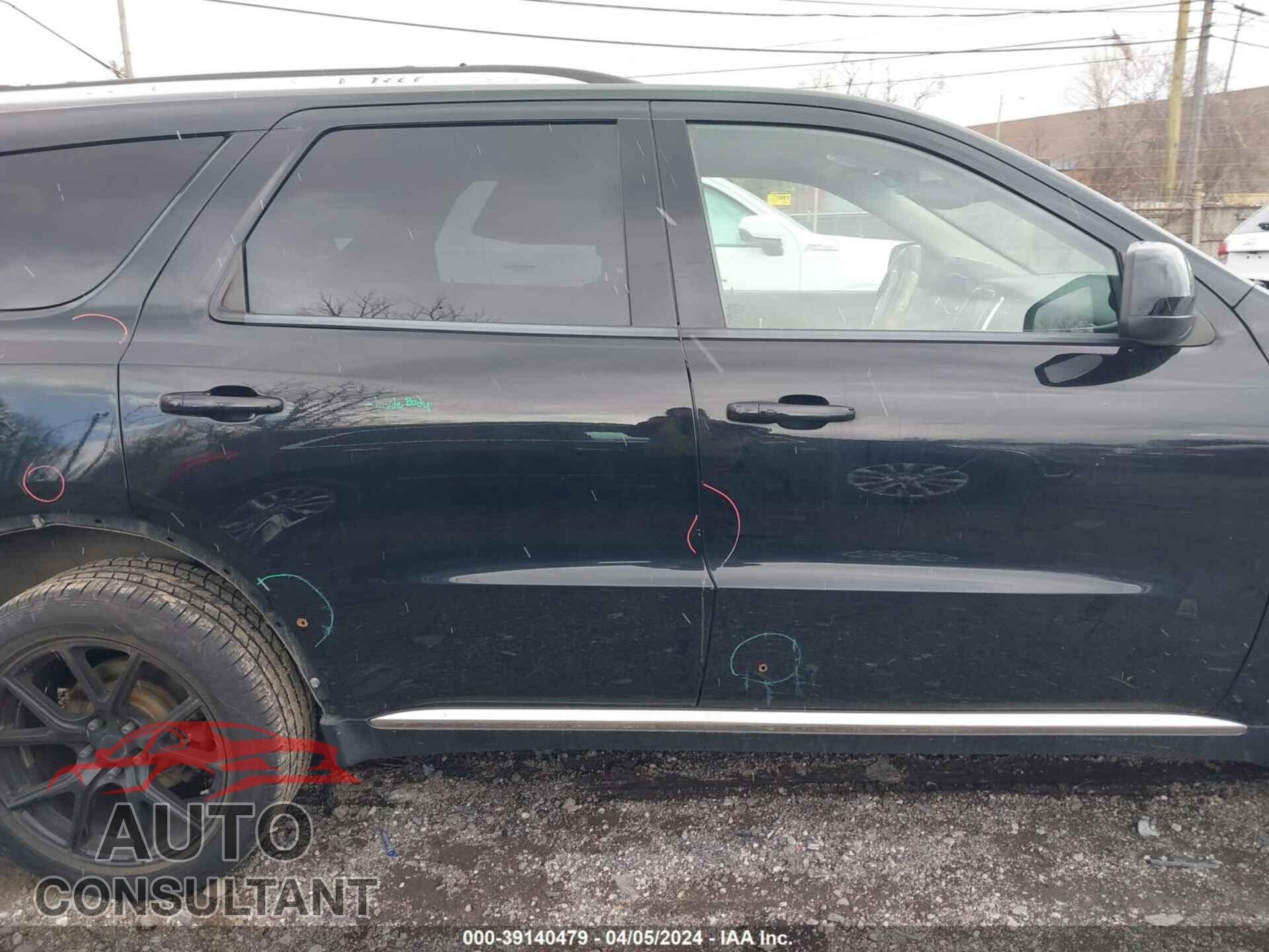 DODGE DURANGO 2017 - 1C4RDJAG4HC884144