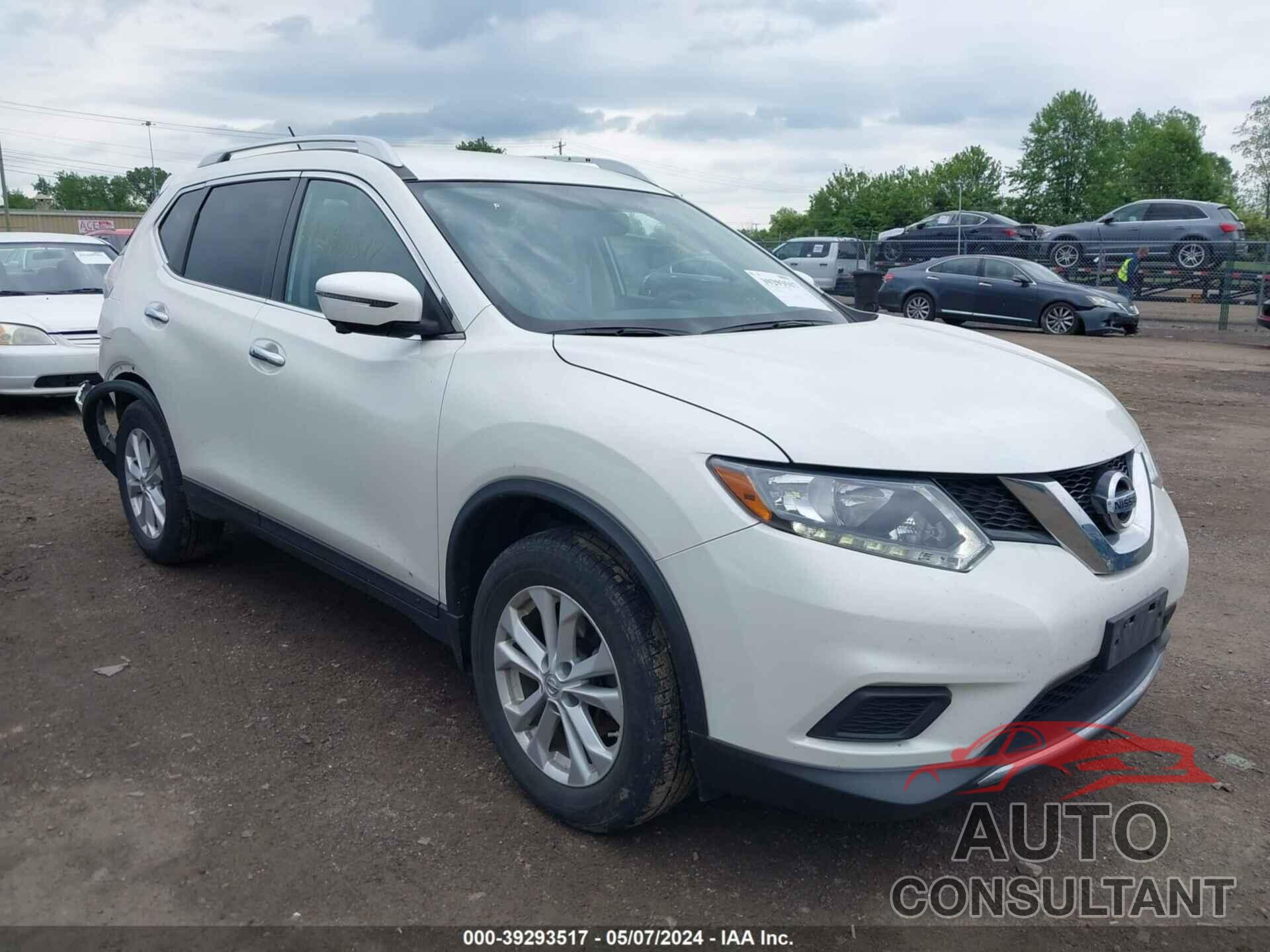 NISSAN ROGUE 2016 - KNMAT2MV9GP648662