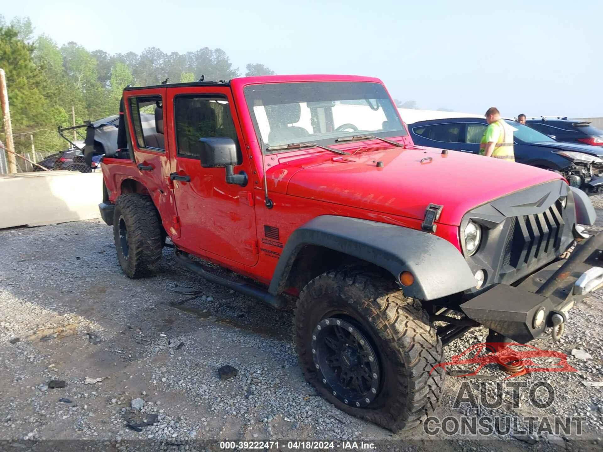 JEEP WRANGLER UNLIMITED 2017 - 1C4BJWDG8HL555000