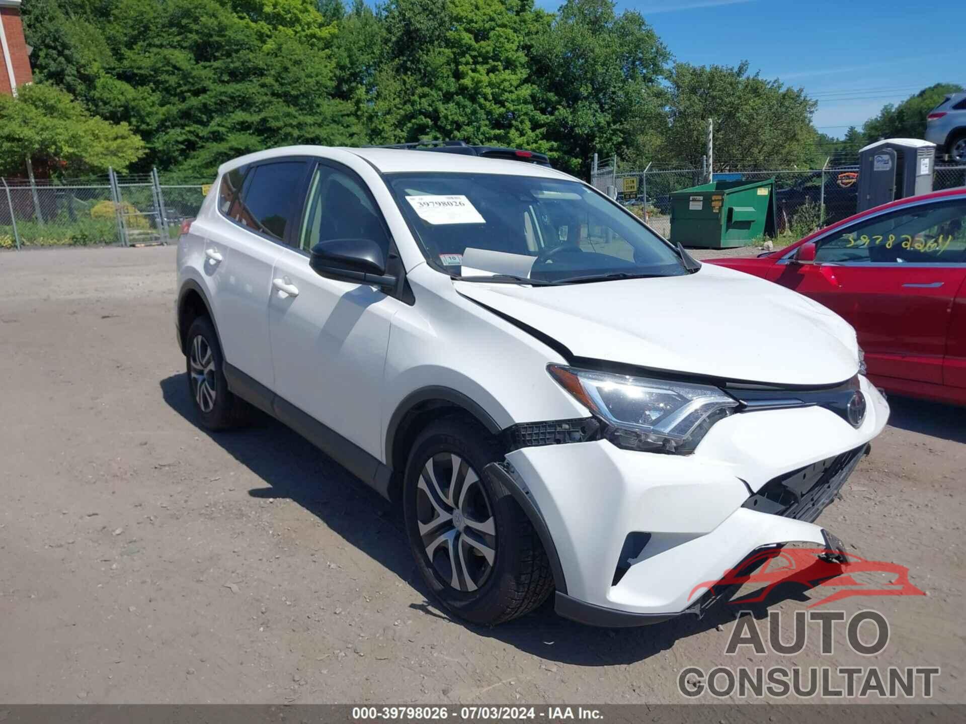 TOYOTA RAV4 2018 - JTMBFREV9JJ739654