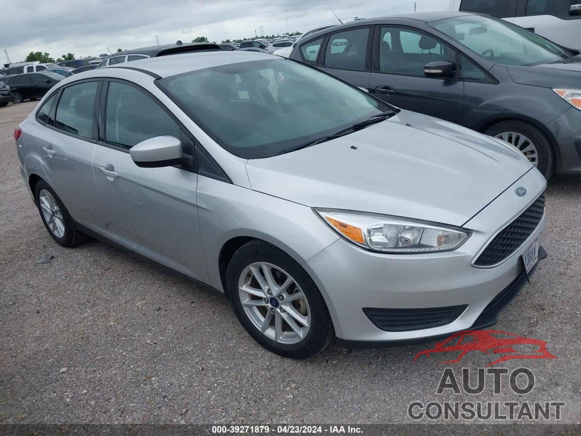 FORD FOCUS 2018 - 1FADP3F25JL328477