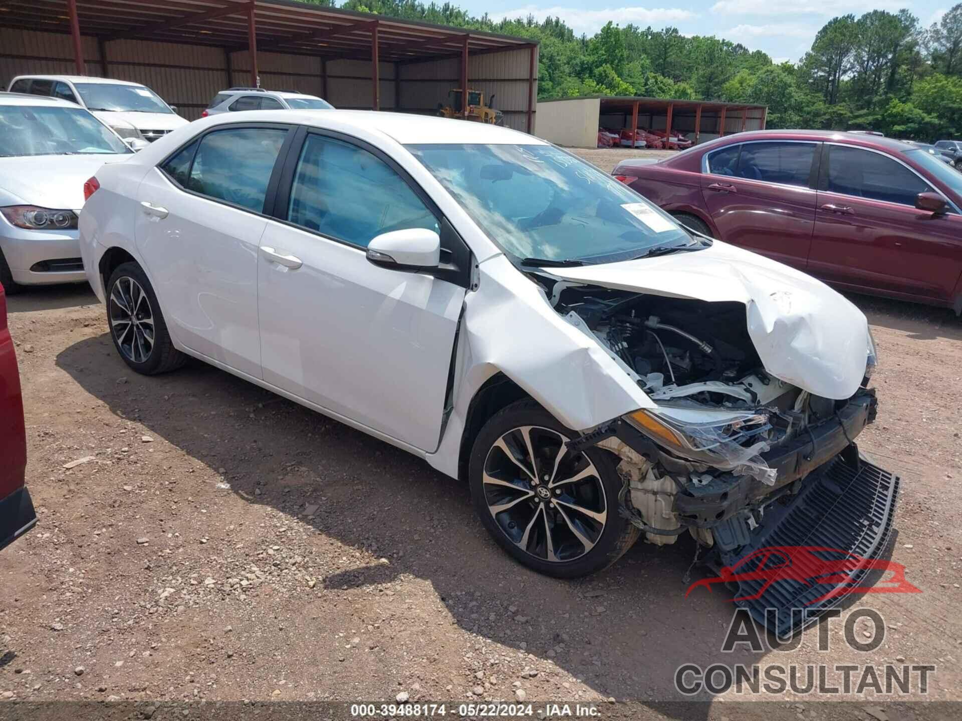 TOYOTA COROLLA 2017 - 2T1BURHE0HC860015