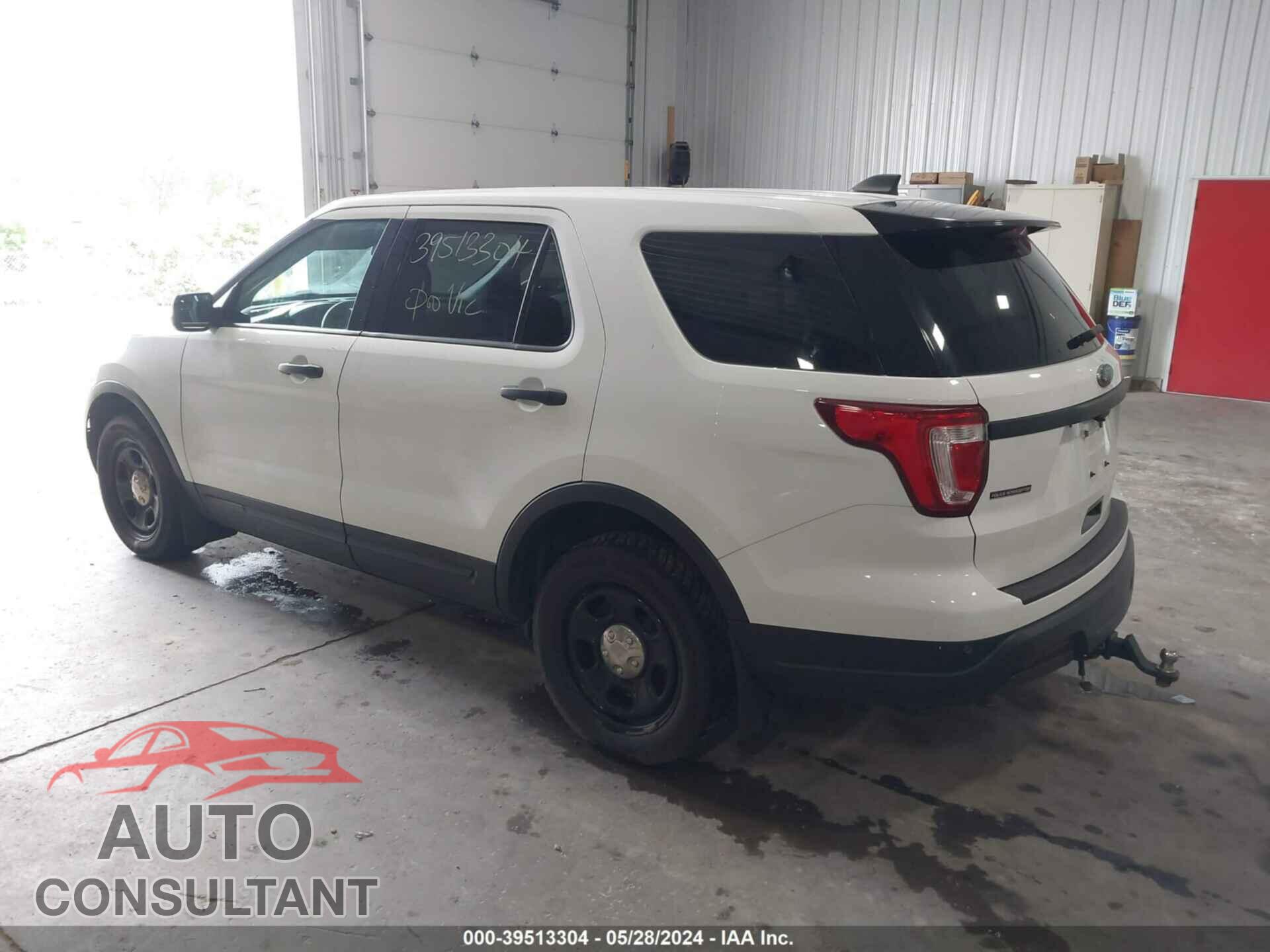 FORD POLICE INTERCEPTOR UTILITY 2018 - 1FM5K8ARXJGB12465