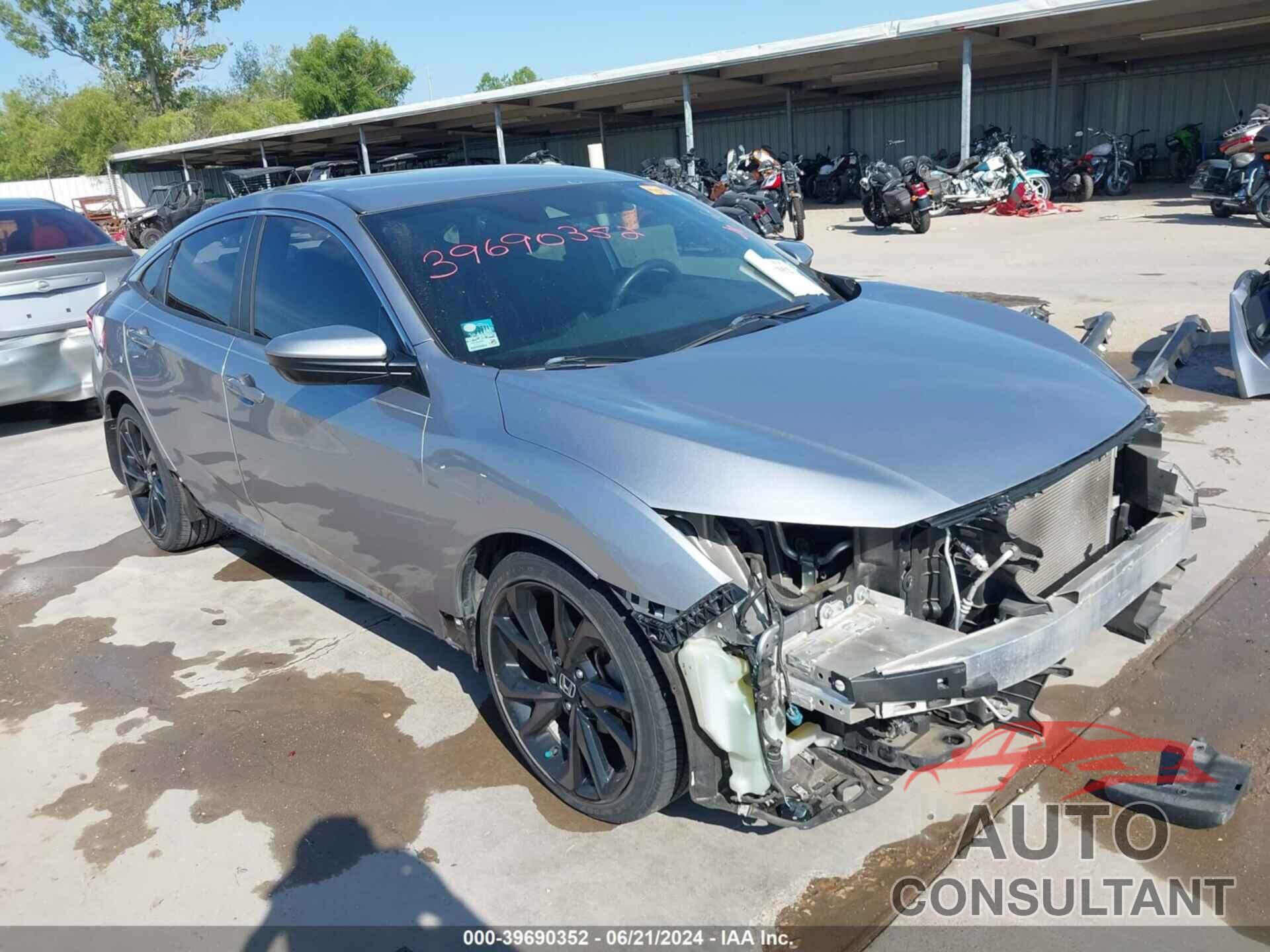 HONDA CIVIC 2019 - 19XFC2F88KE016693