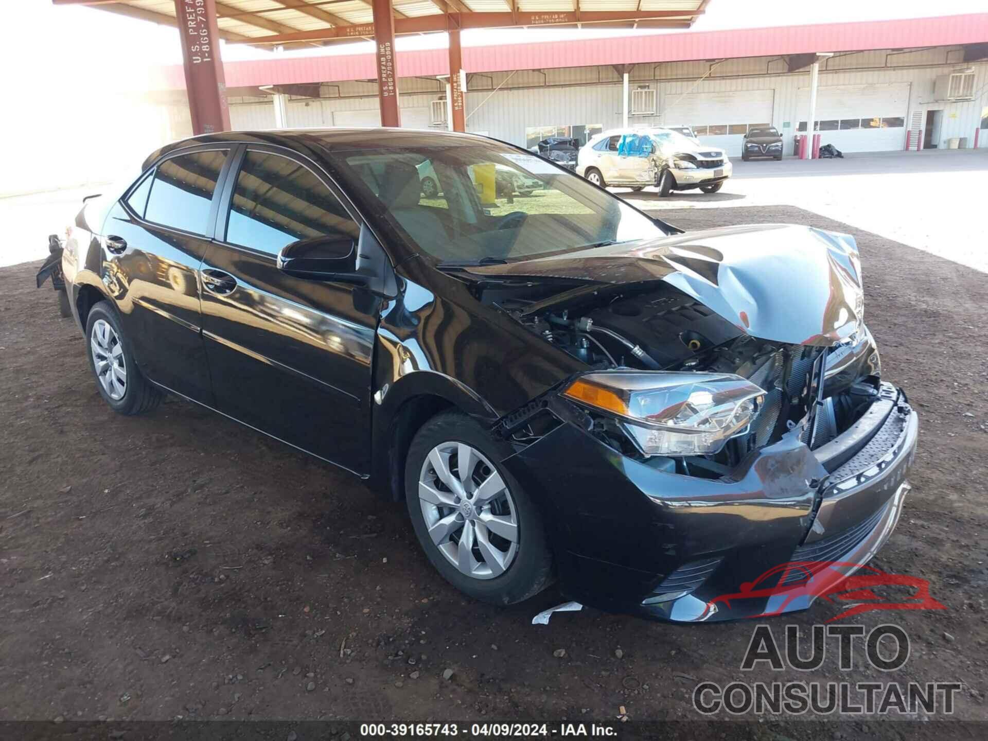 TOYOTA COROLLA 2016 - 5YFBURHE7GP378916