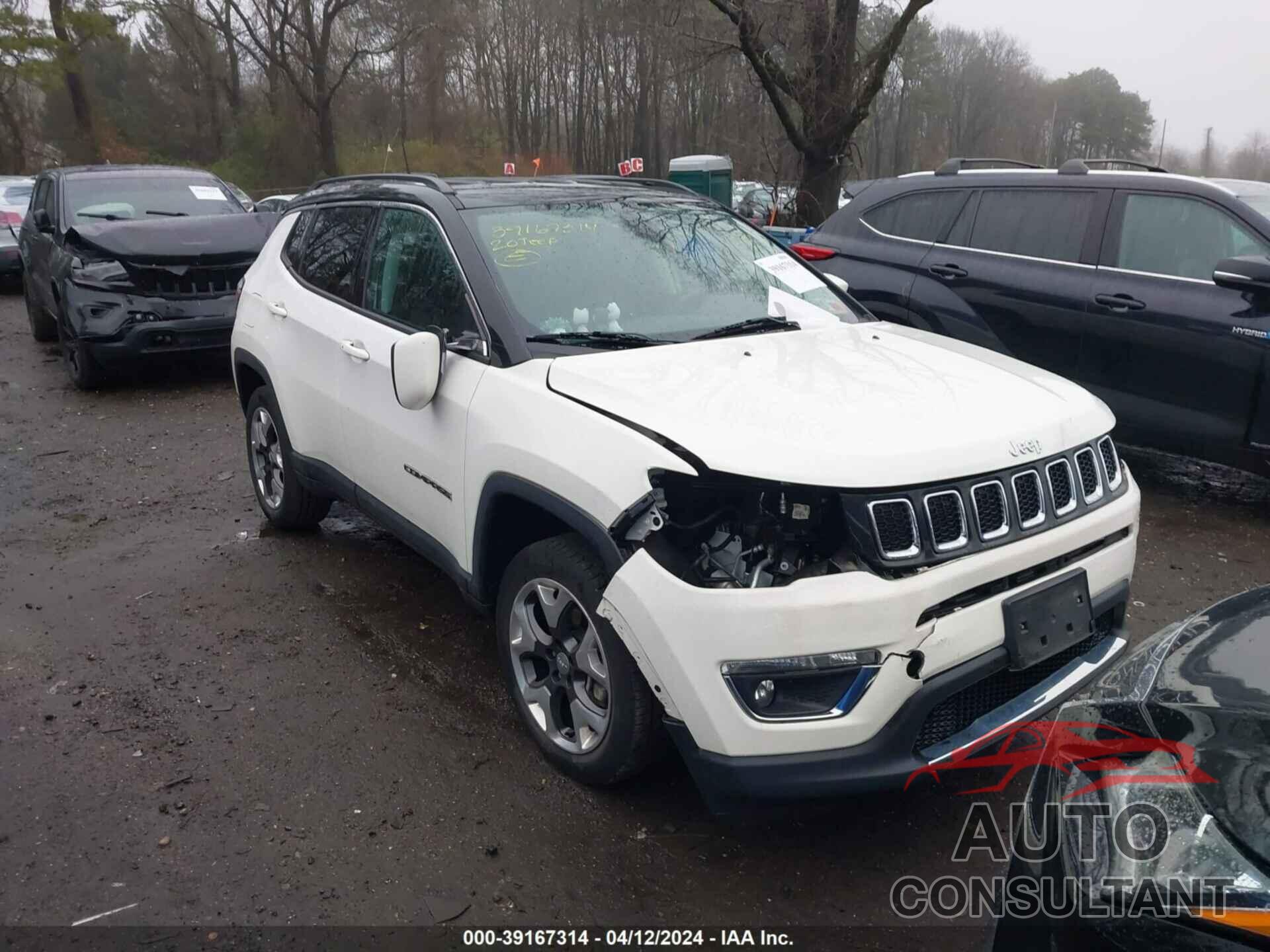 JEEP COMPASS 2020 - 3C4NJDCB6LT256349