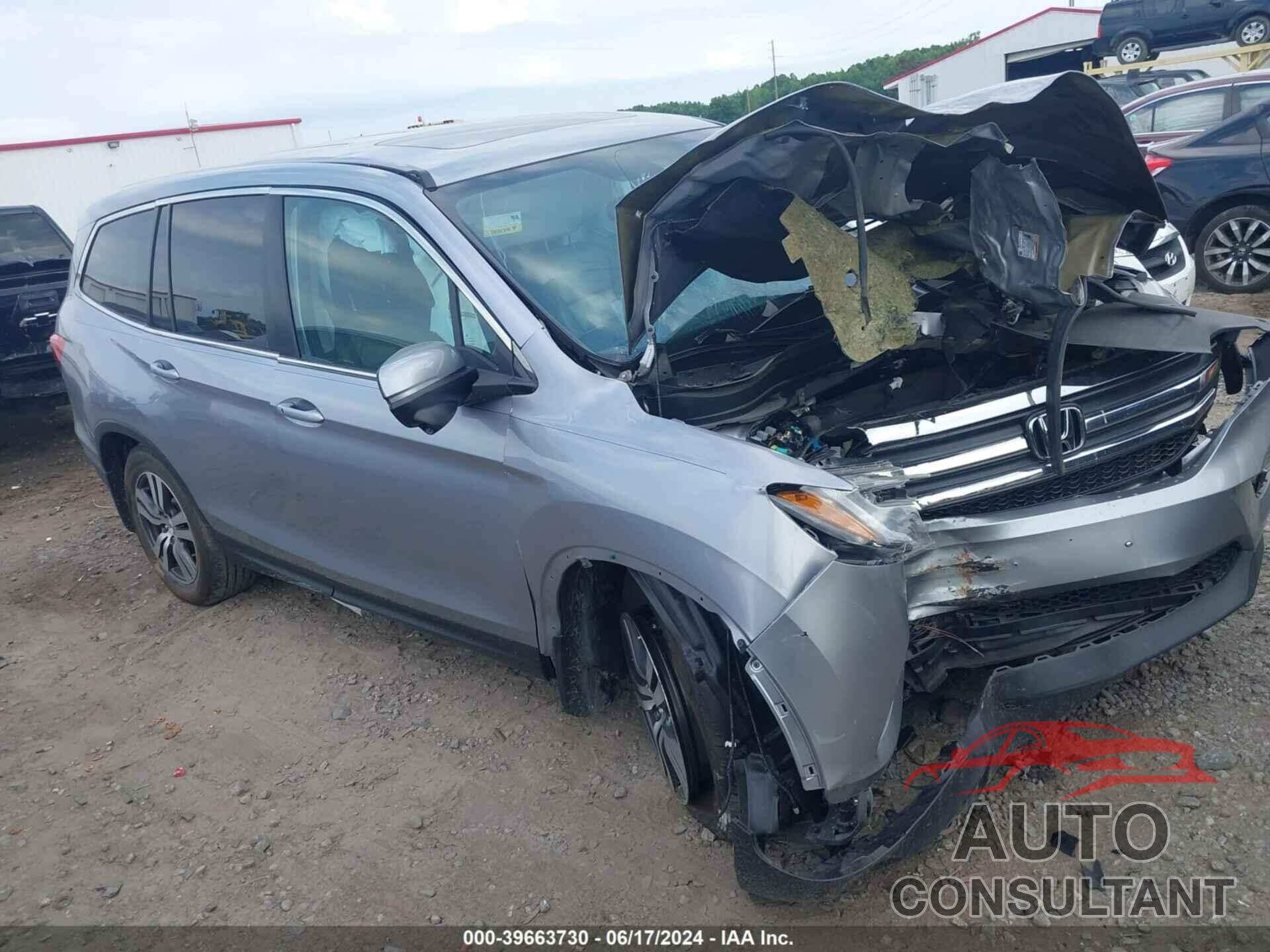 HONDA PILOT 2018 - 5FNYF6H72JB015270