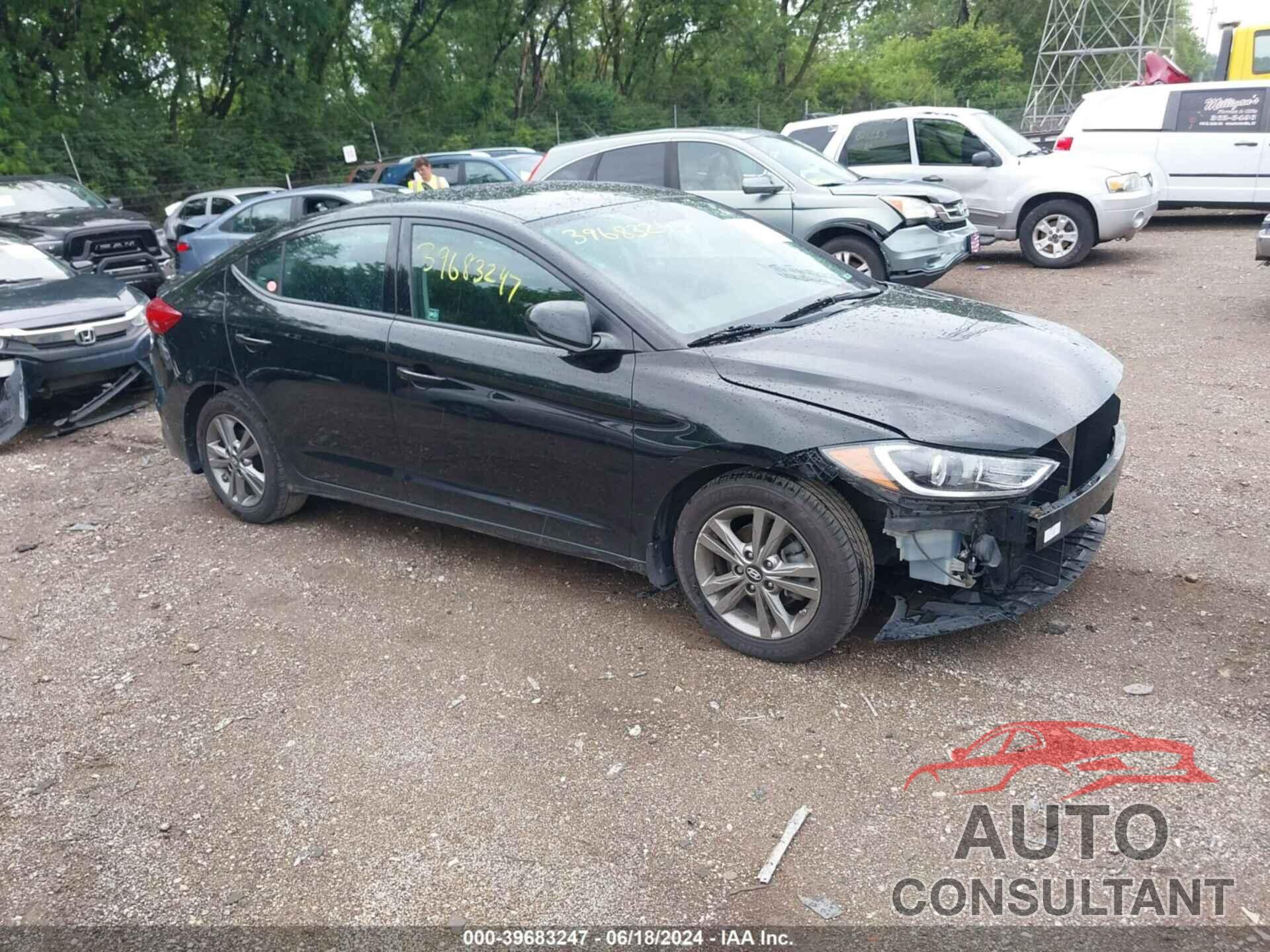 HYUNDAI ELANTRA 2018 - 5NPD84LF1JH286561