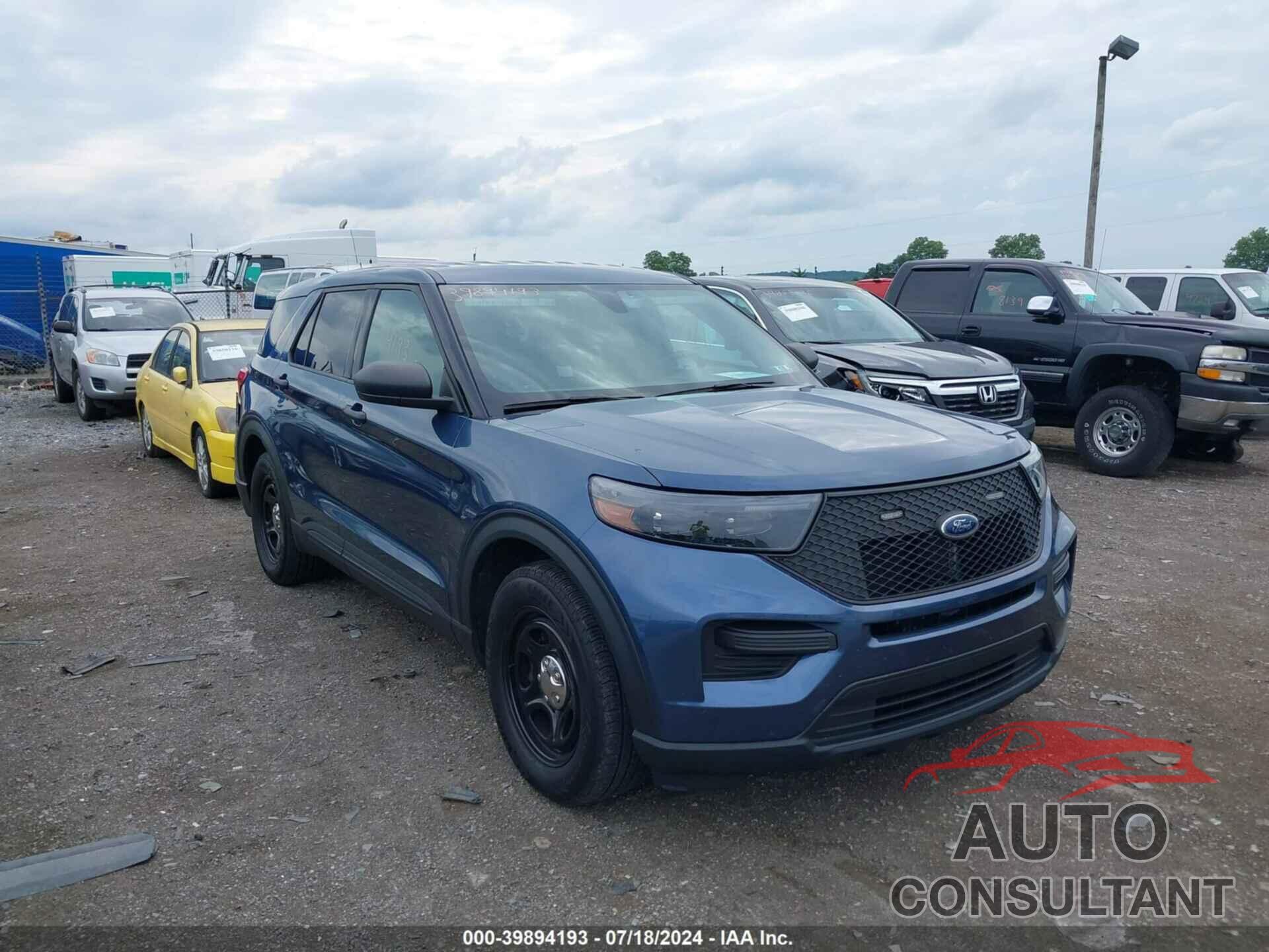 FORD POLICE INTERCEPTOR UTILITY 2020 - 1FM5K8AW7LGC48870