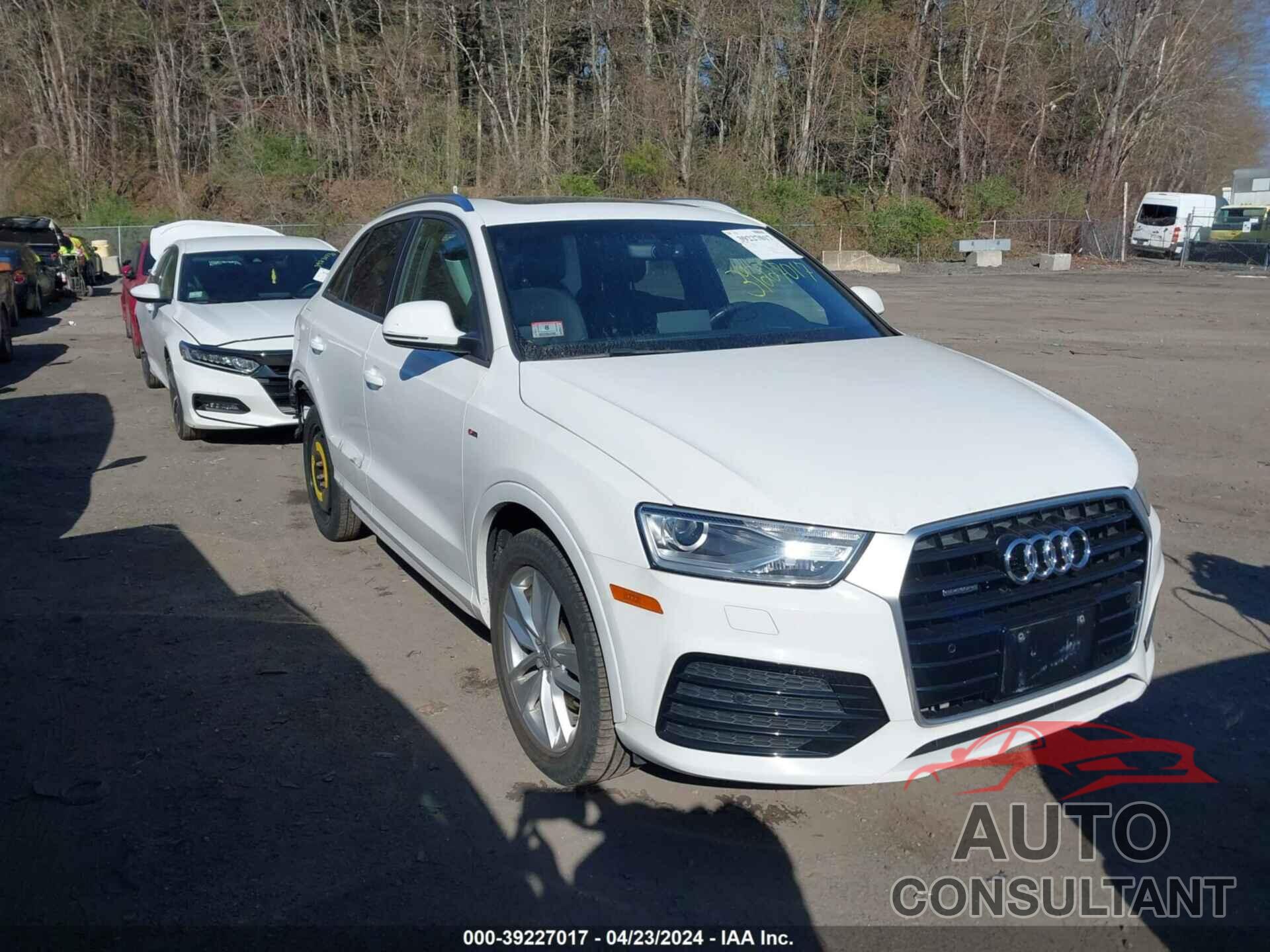 AUDI Q3 2018 - WA1ECCFS2JR014786