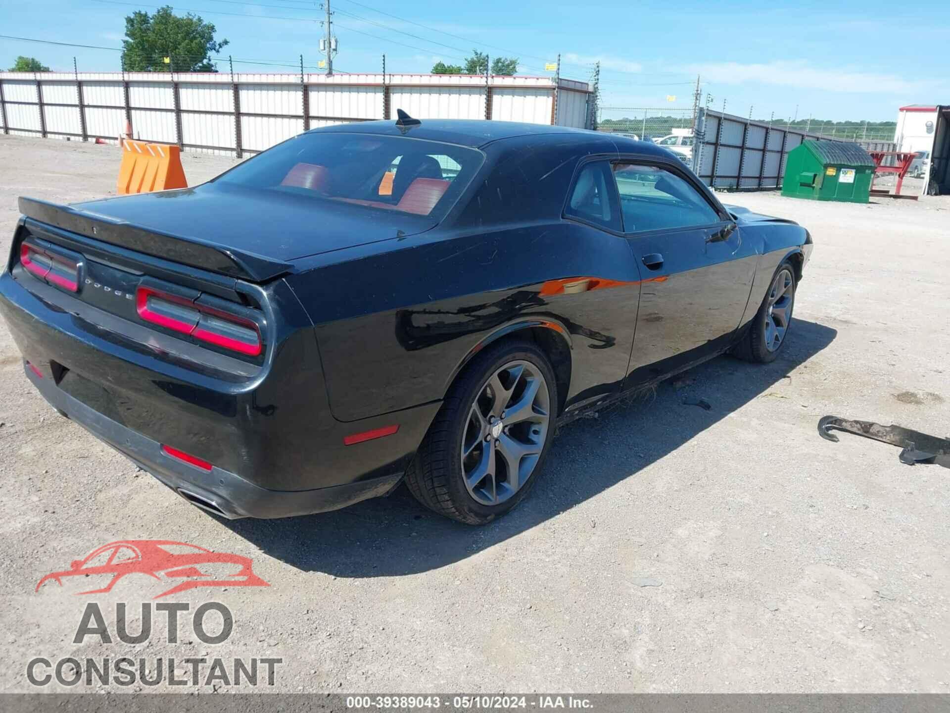 DODGE CHALLENGER 2016 - 2C3CDZAG5GH309250