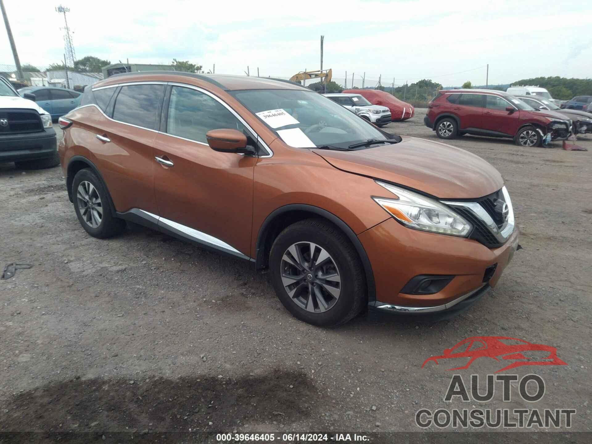 NISSAN MURANO 2016 - 5N1AZ2MH7GN139024