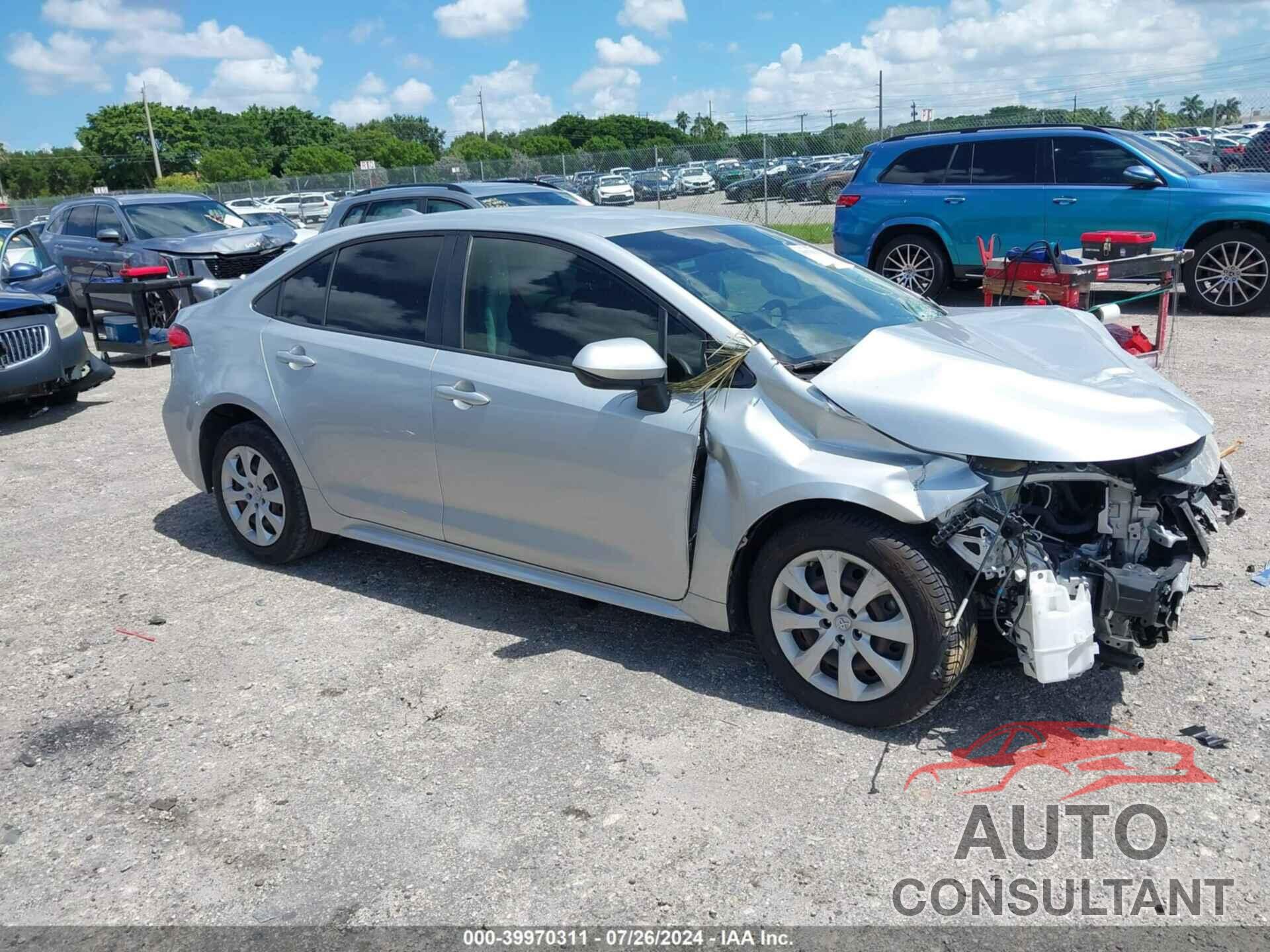 TOYOTA COROLLA 2021 - JTDEPMAE7MJ135382