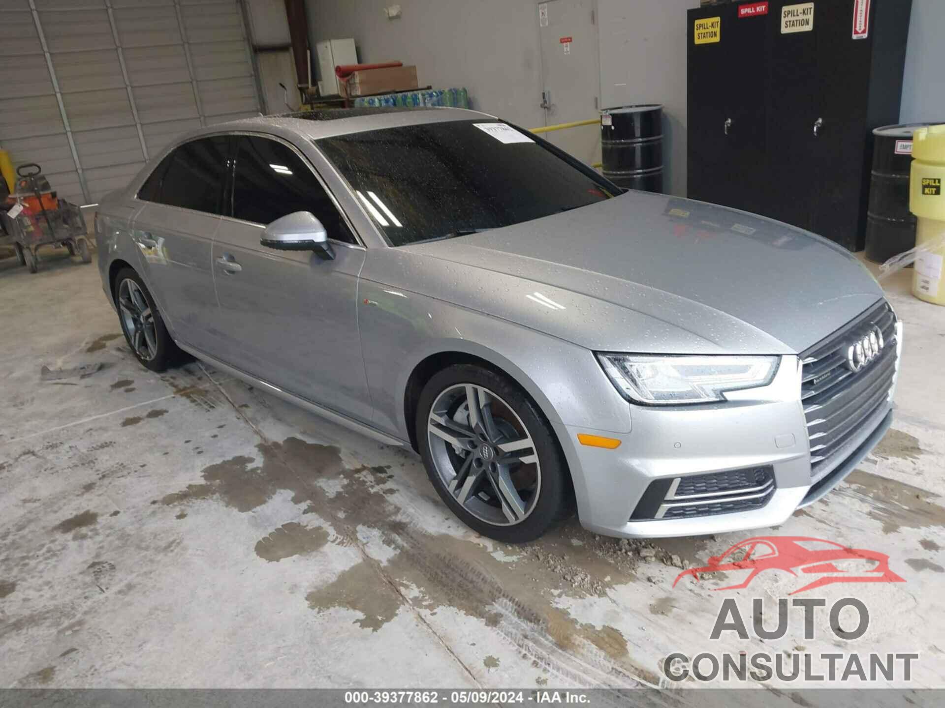 AUDI A4 2018 - WAUENAF40JN013873