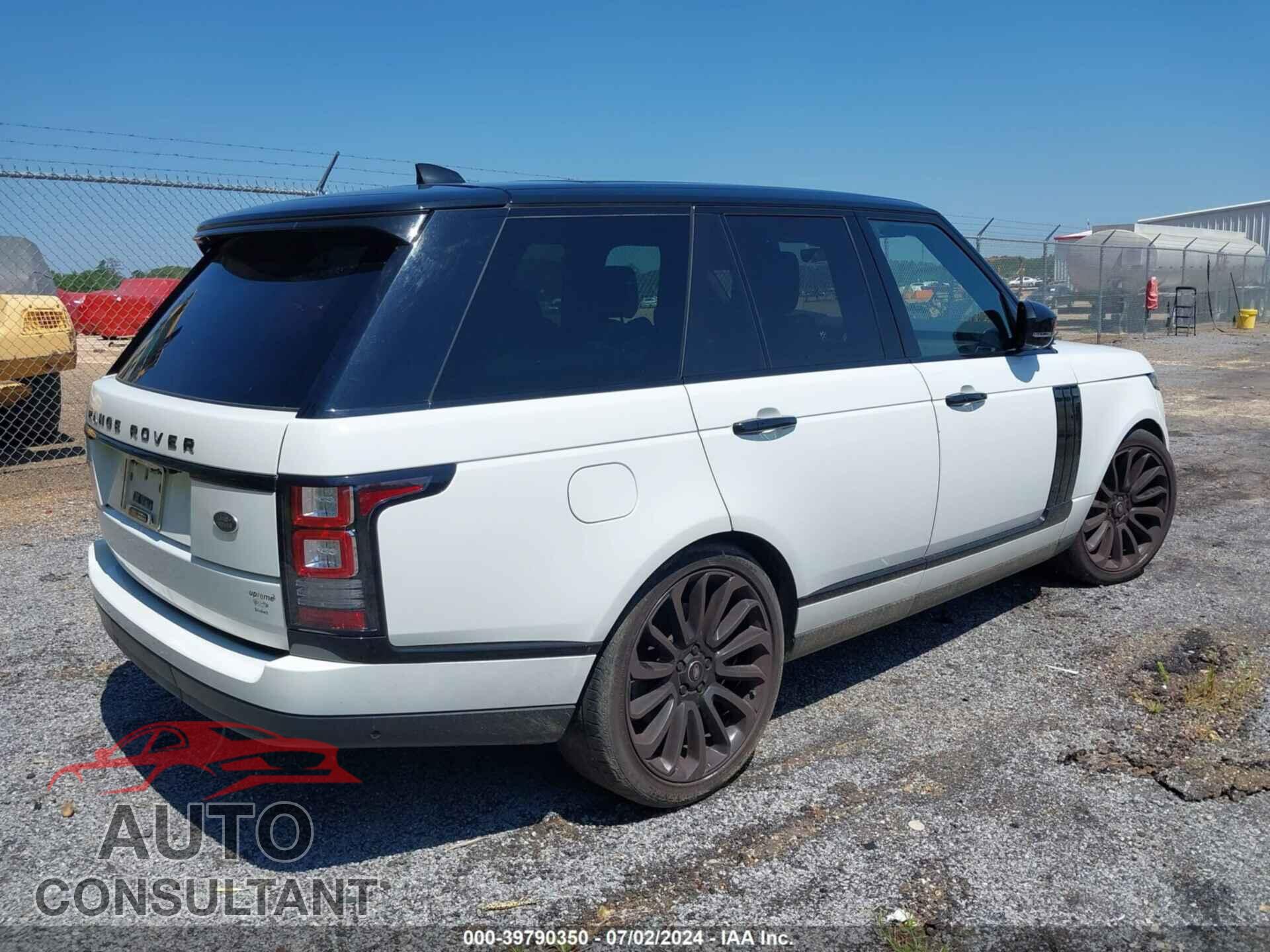 LAND ROVER RANGE ROVER 2017 - SALGS2FE8HA353656
