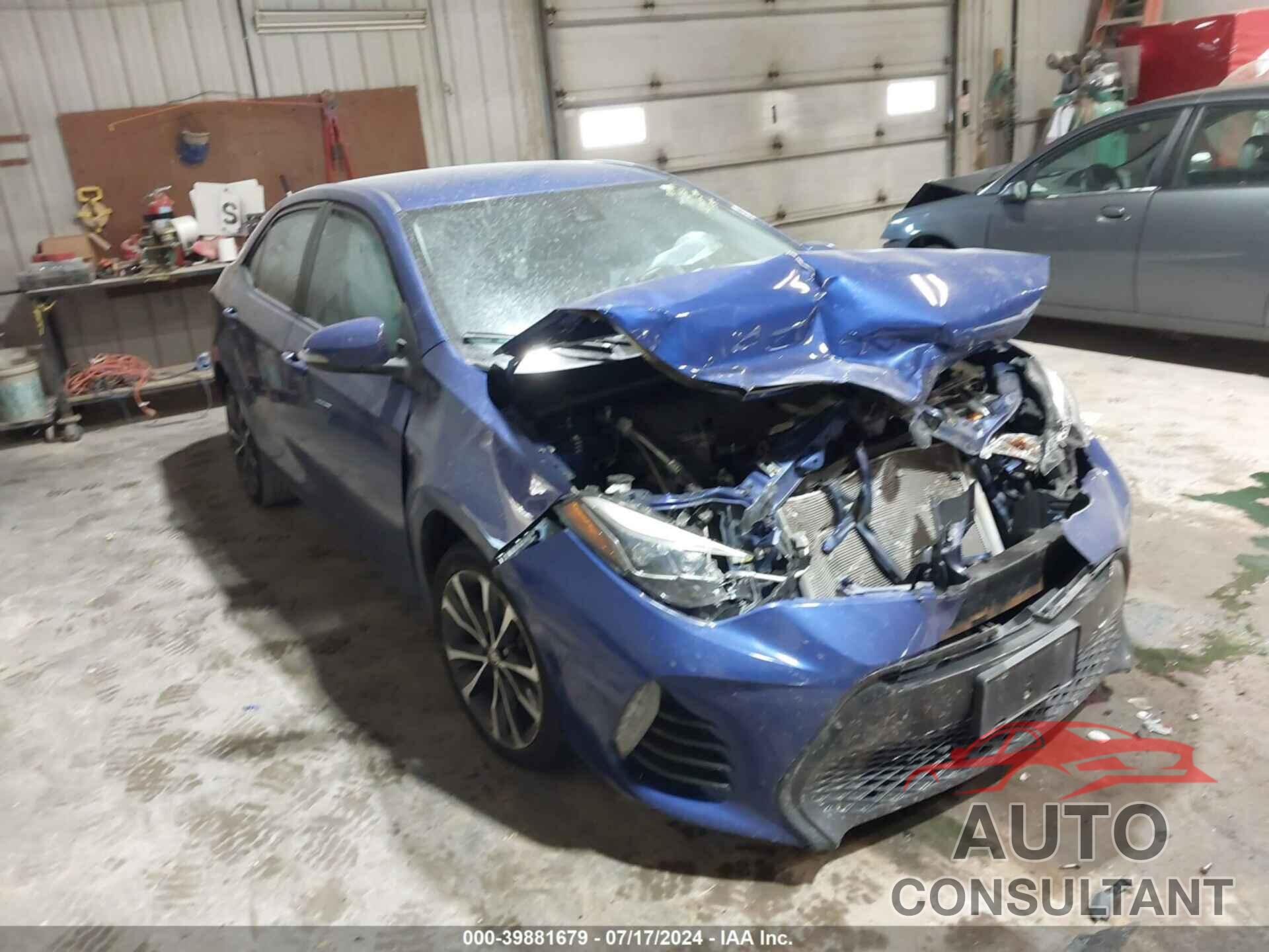 TOYOTA COROLLA 2017 - 2T1BURHE7HC928018