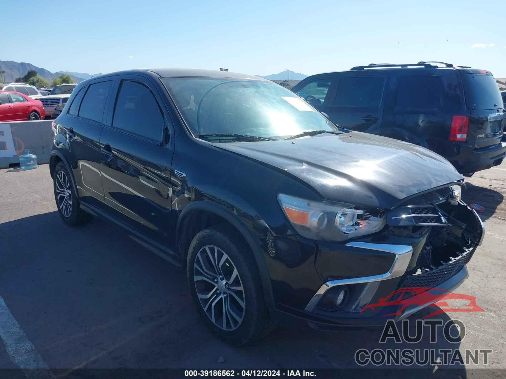 MITSUBISHI OUTLANDER SPORT 2019 - JA4AP4AU6KU018632