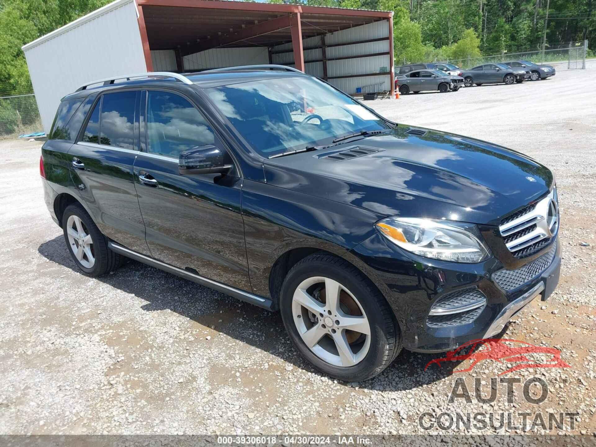 MERCEDES-BENZ GLE 350 2017 - 4JGDA5JBXHA853129