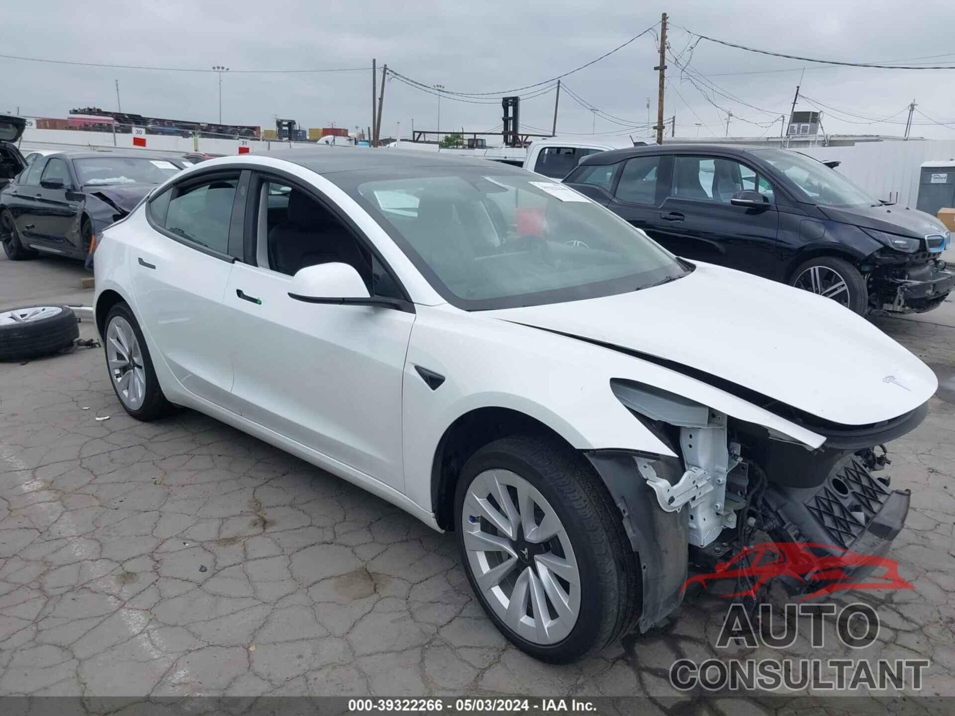 TESLA MODEL 3 2022 - 5YJ3E1EB7NF227824