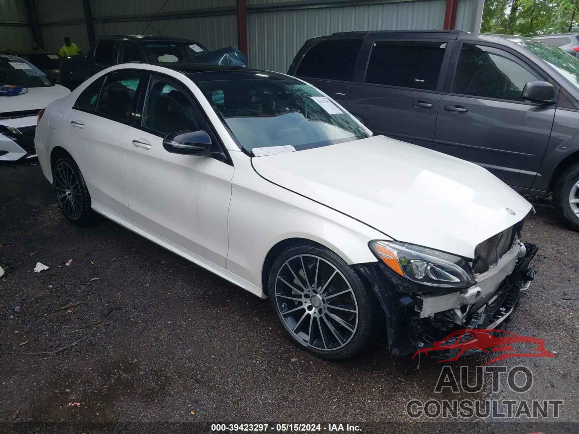 MERCEDES-BENZ C 300 2017 - 55SWF4JB3HU207932