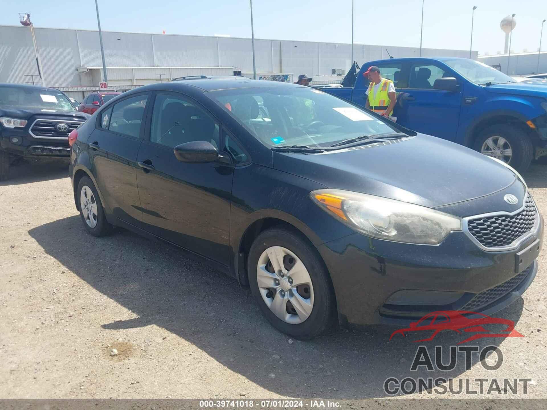 KIA FORTE 2016 - KNAFK4A67G5607182