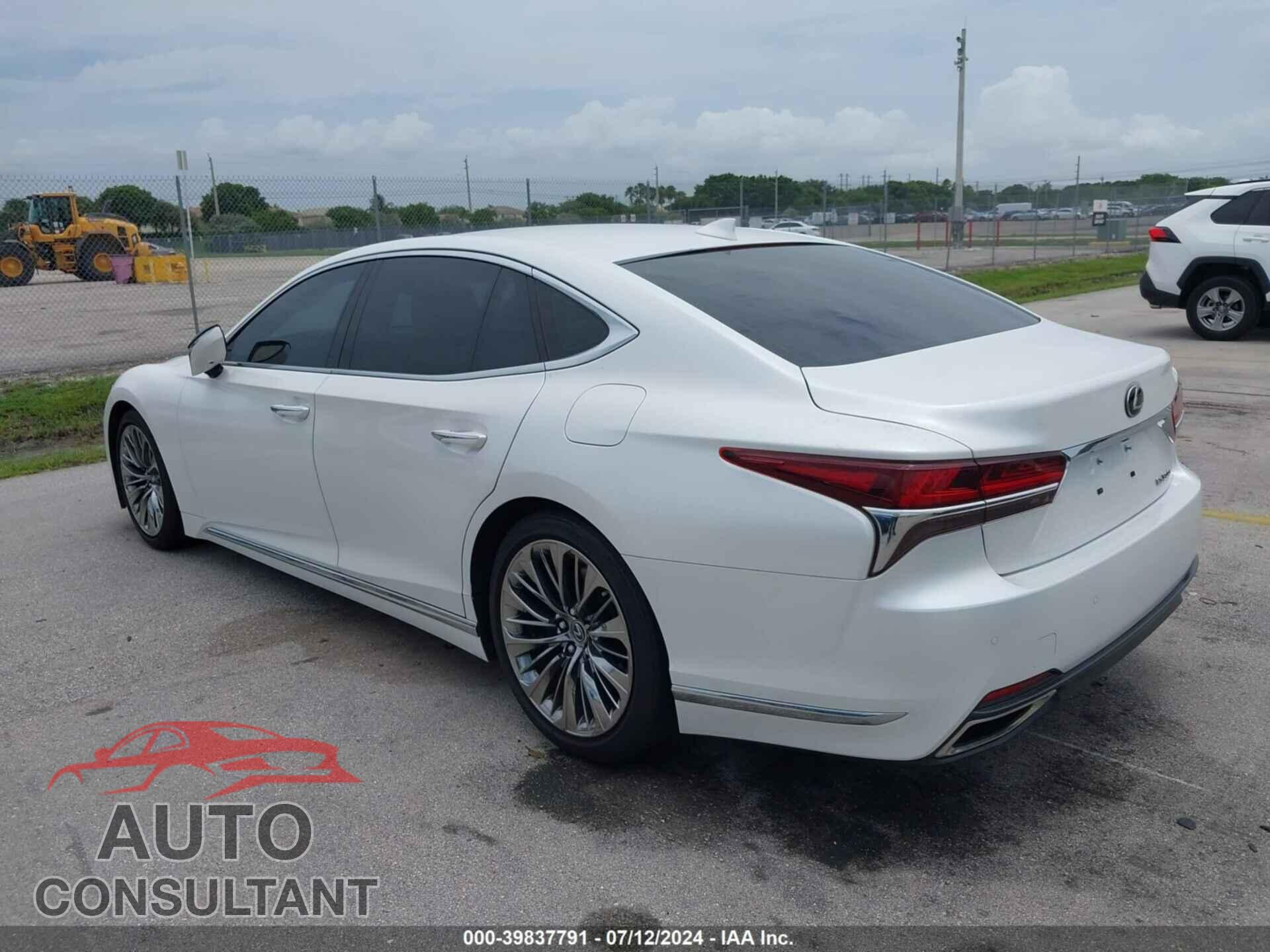 LEXUS LS 500 2019 - JTHB51FF8K5009240