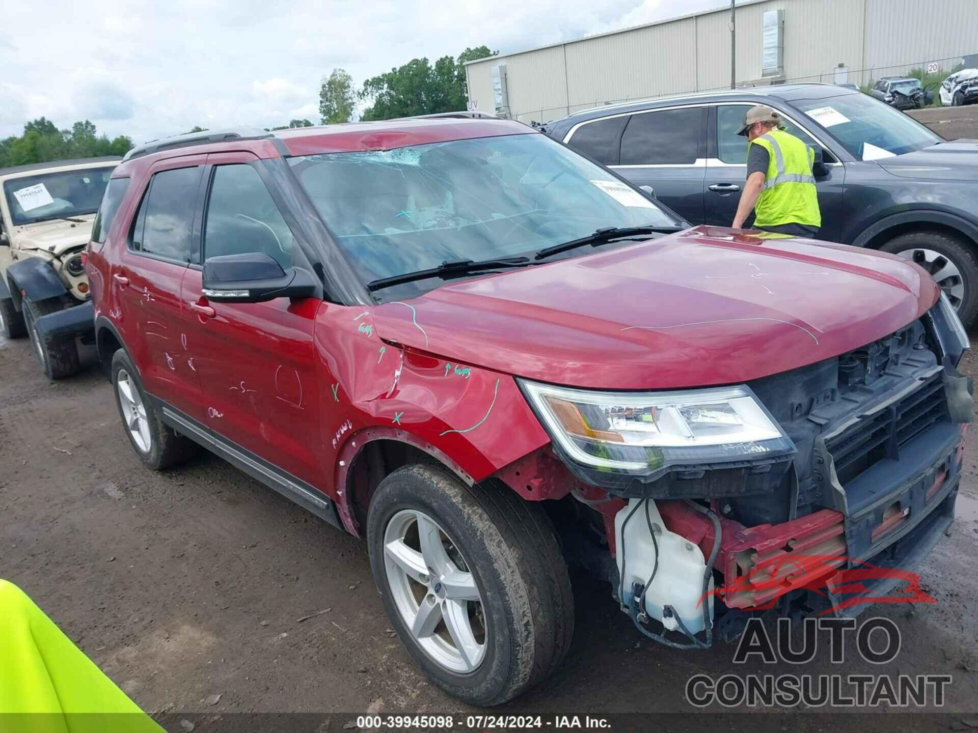 FORD EXPLORER 2017 - 1FM5K8D85HGD84161