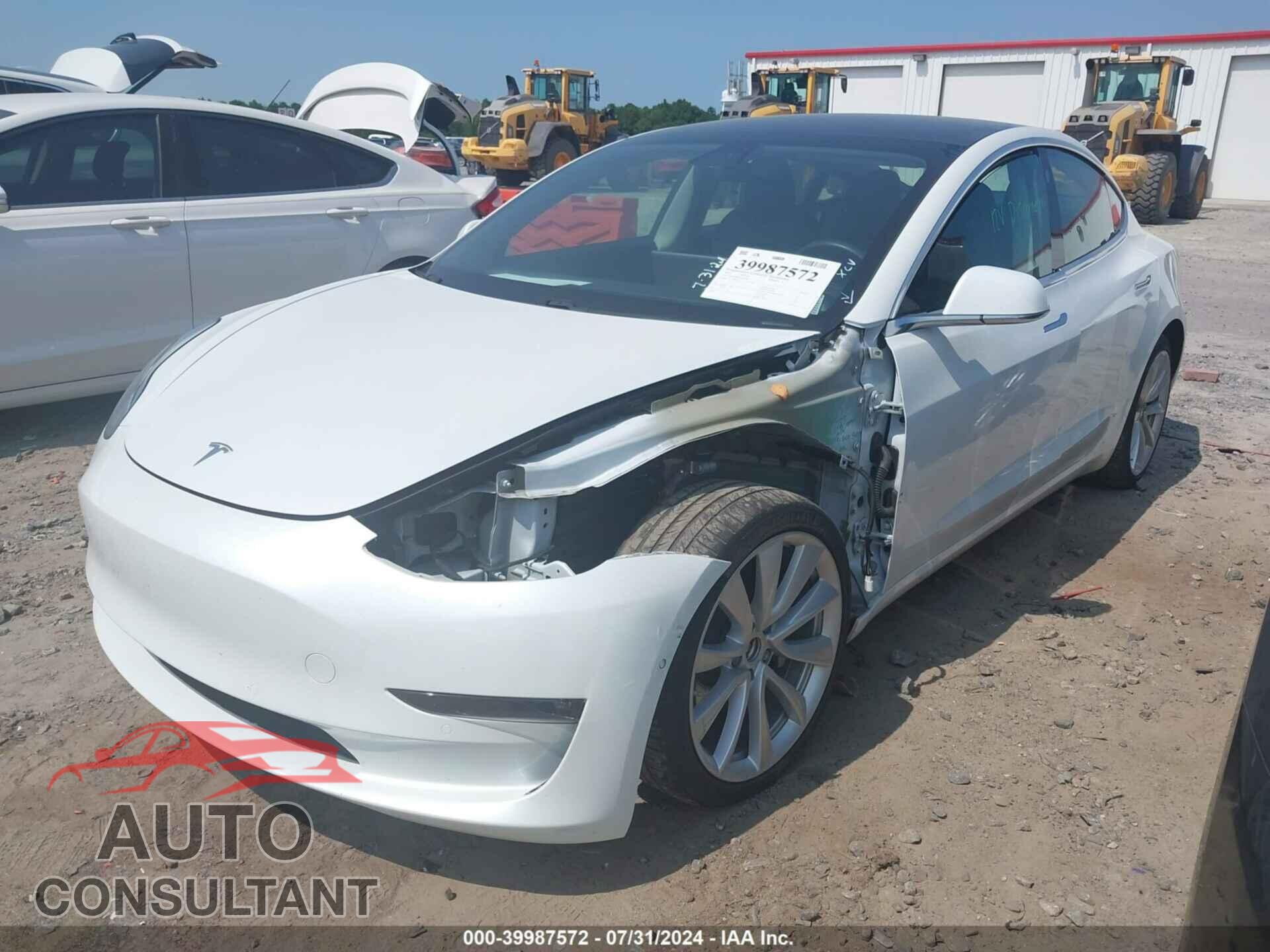 TESLA MODEL 3 2020 - 5YJ3E1EC6LF586992