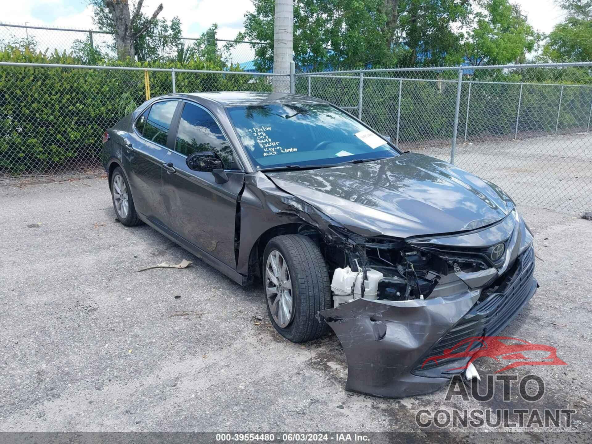 TOYOTA CAMRY 2020 - 4T1C11AK6LU866648