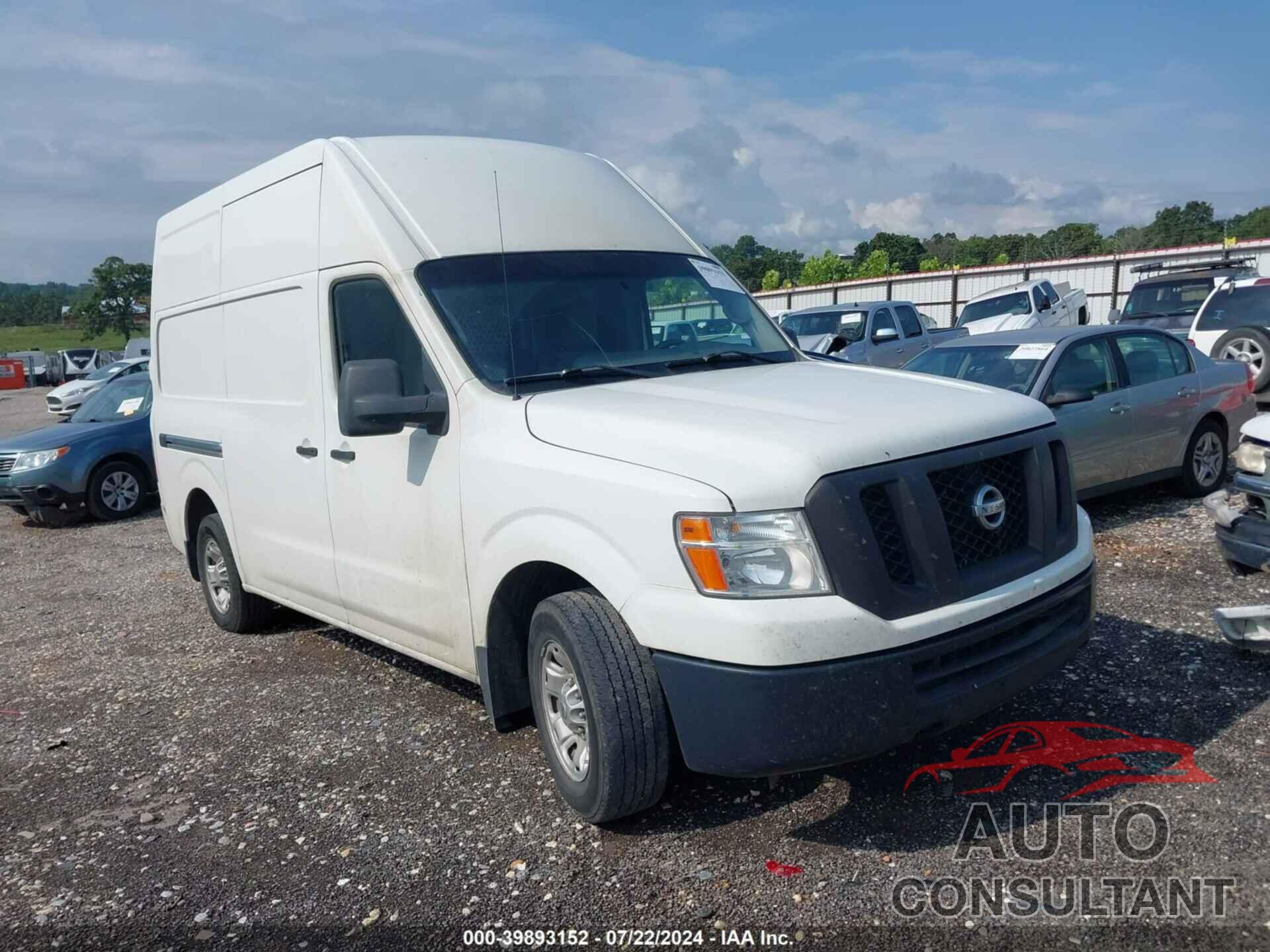 NISSAN NV CARGO NV2500 HD 2017 - 1N6BF0LY6HN806851