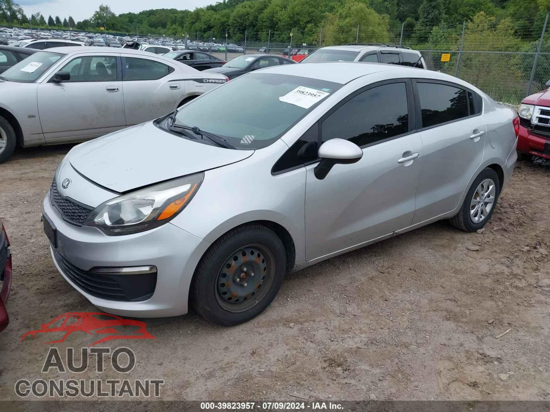 KIA RIO 2017 - KNADM4A30H6021006