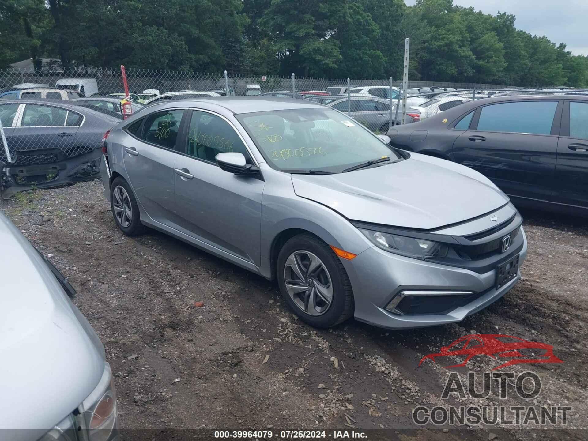 HONDA CIVIC 2019 - 2HGFC2F62KH530043