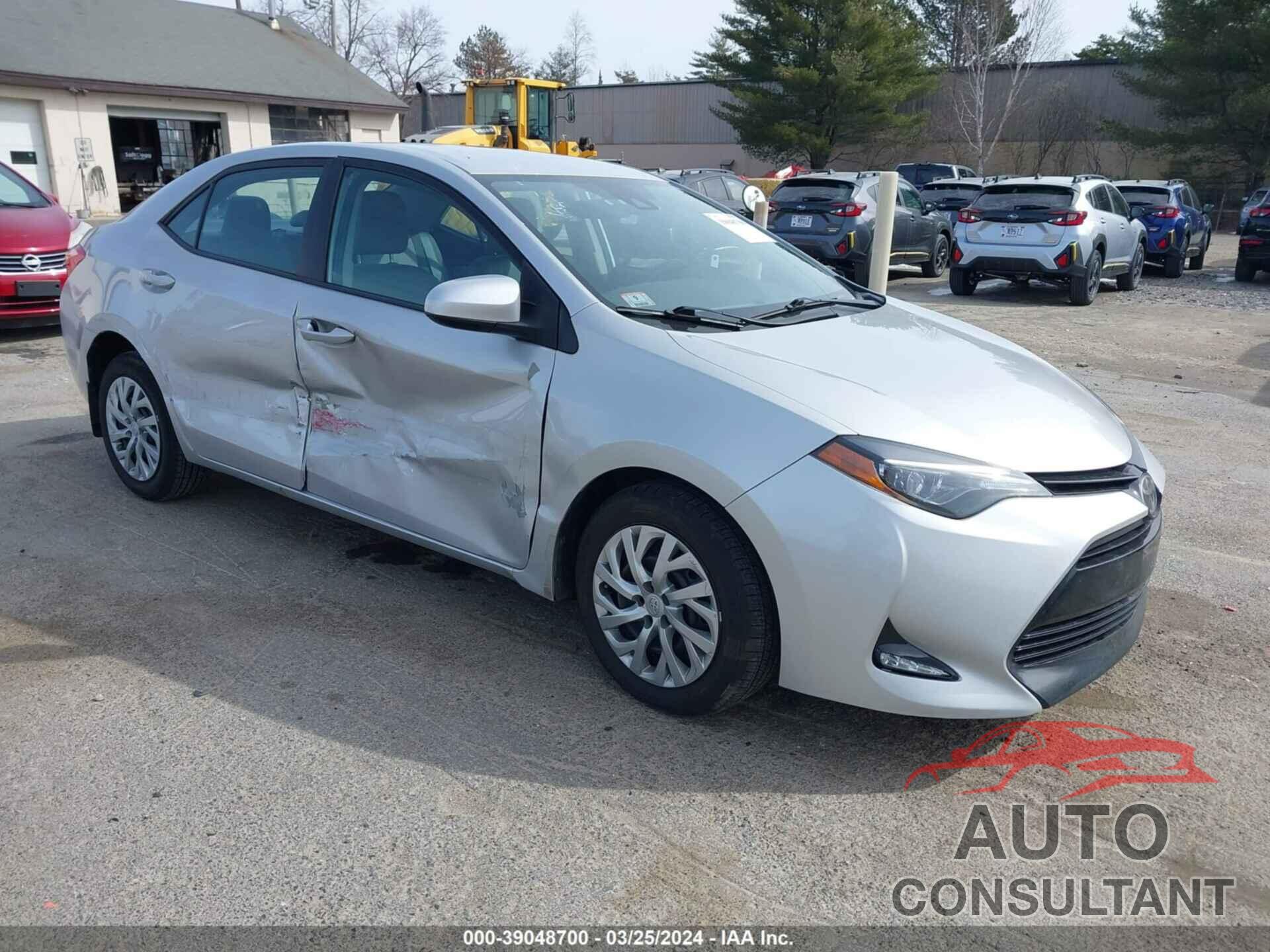 TOYOTA COROLLA 2017 - 2T1BURHE6HC886702