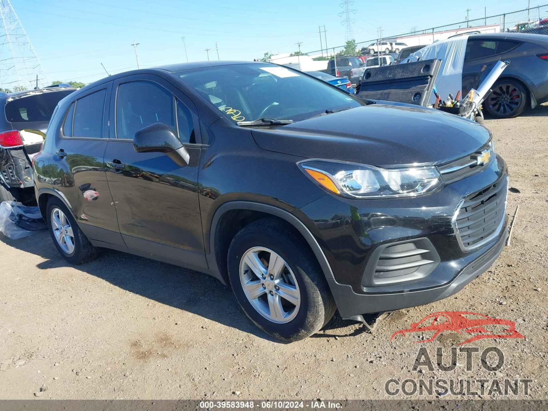 CHEVROLET TRAX 2020 - KL7CJKSBXLB318525