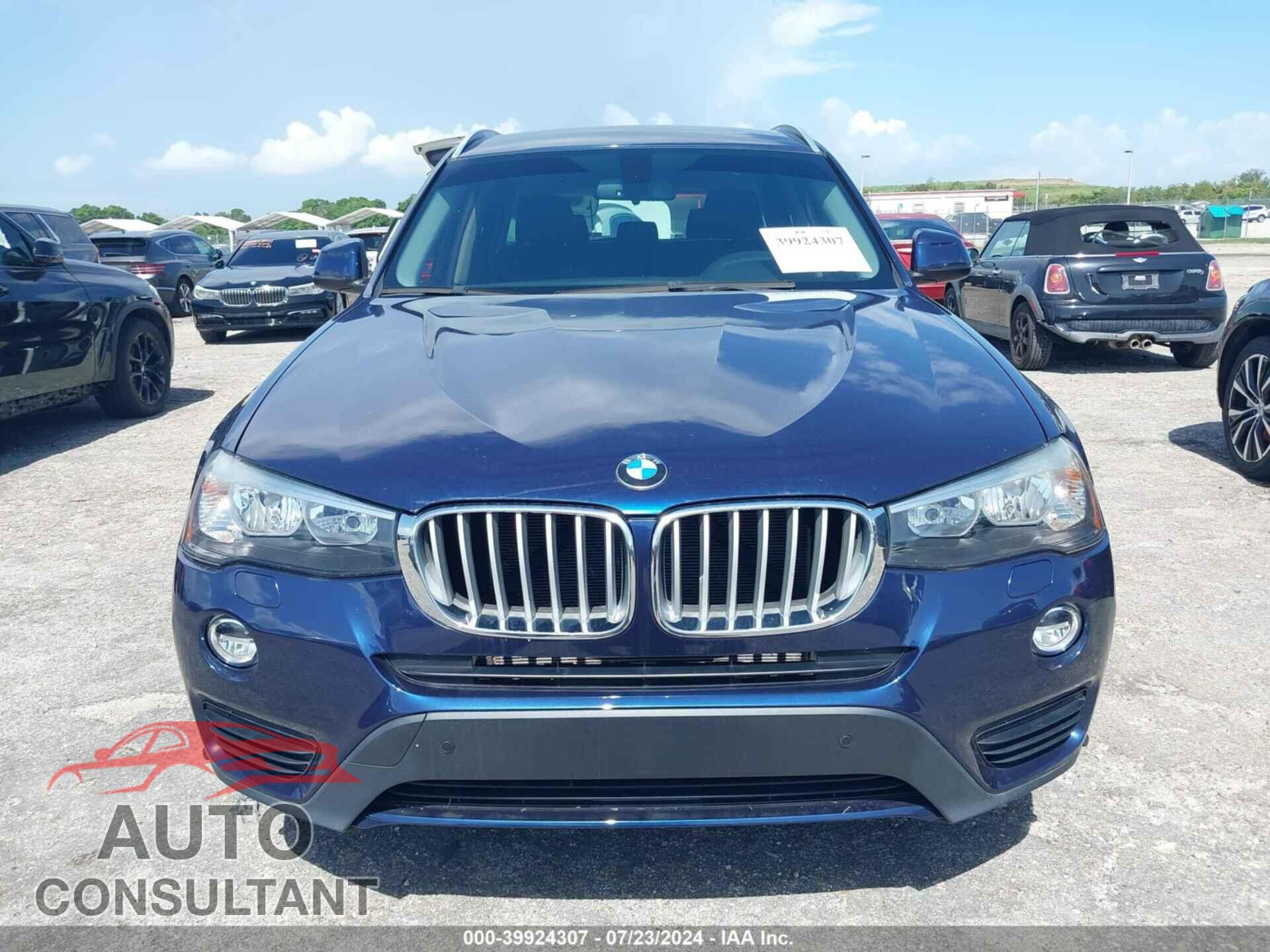BMW X3 2017 - 5UXWZ7C36H0X42749