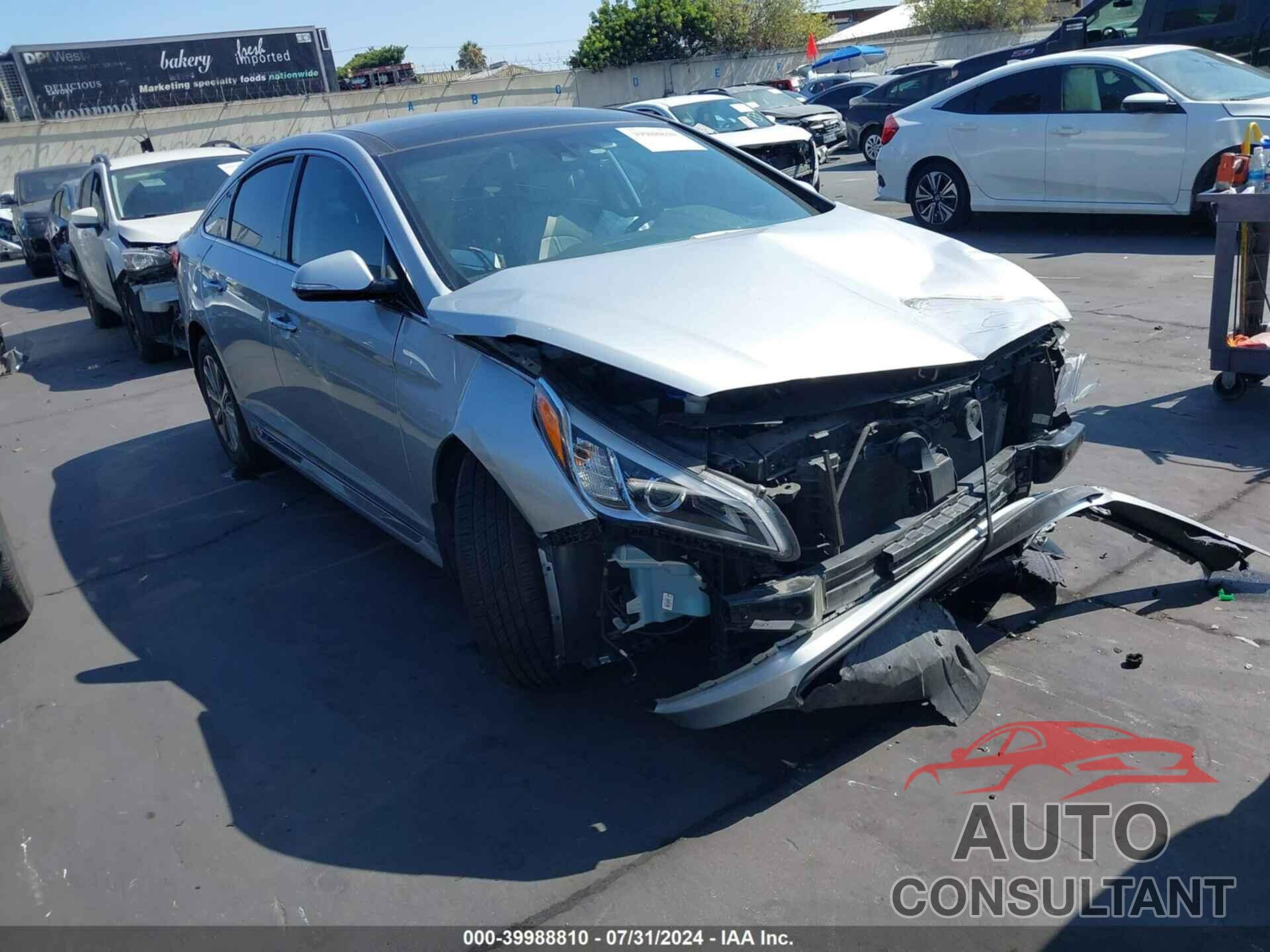 HYUNDAI SONATA 2016 - 5NPE34AFXGH397690