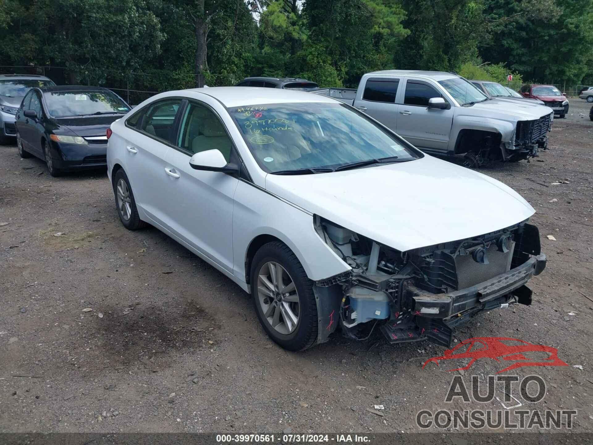 HYUNDAI SONATA 2016 - 5NPE24AF5GH355298